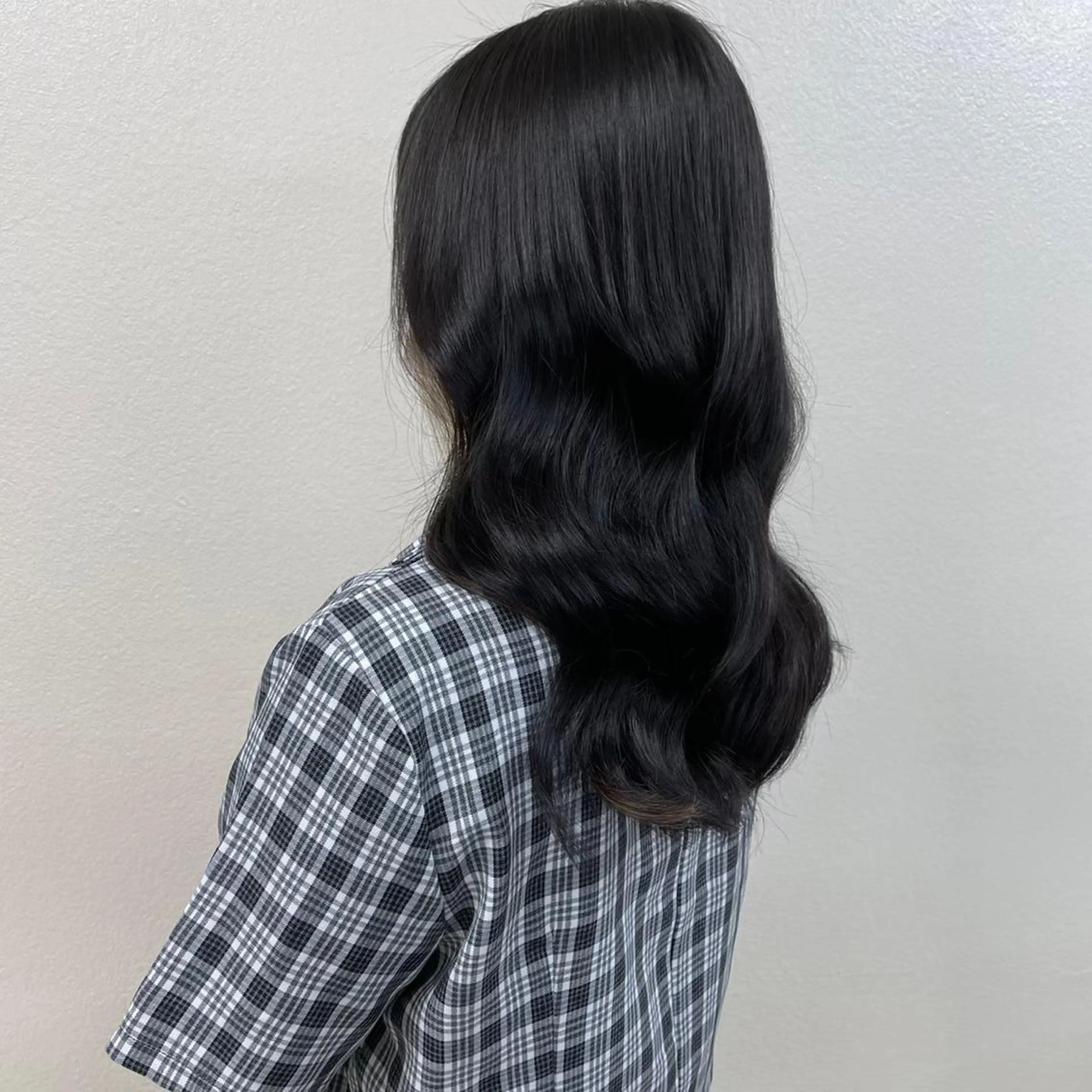 セミロング 韓国ヘア🇰🇷🎀 みきのヘアスタイル