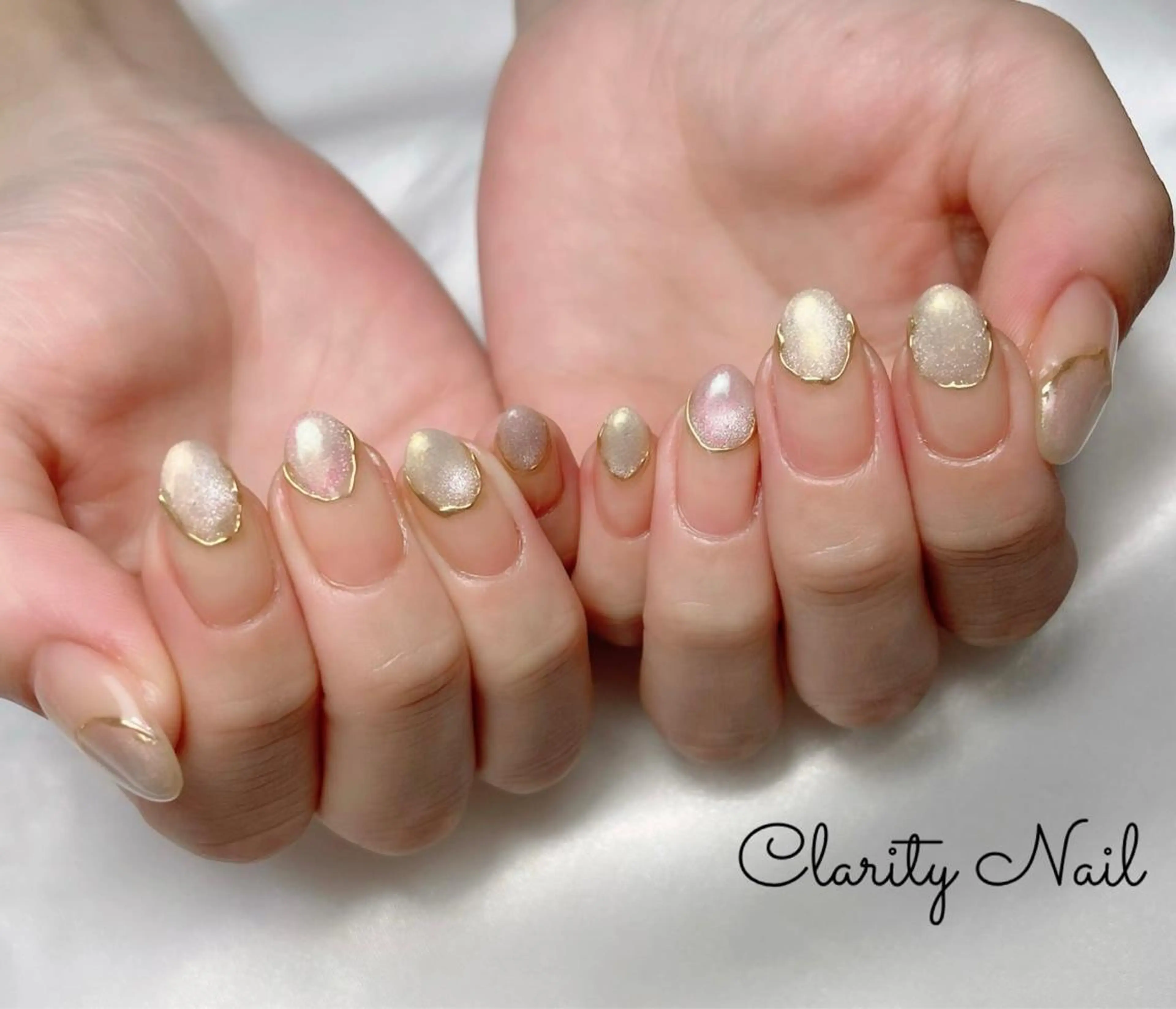 ネイル アートネイル 持ち込み ハンドネイル Clarity Nailのネイルデザイン