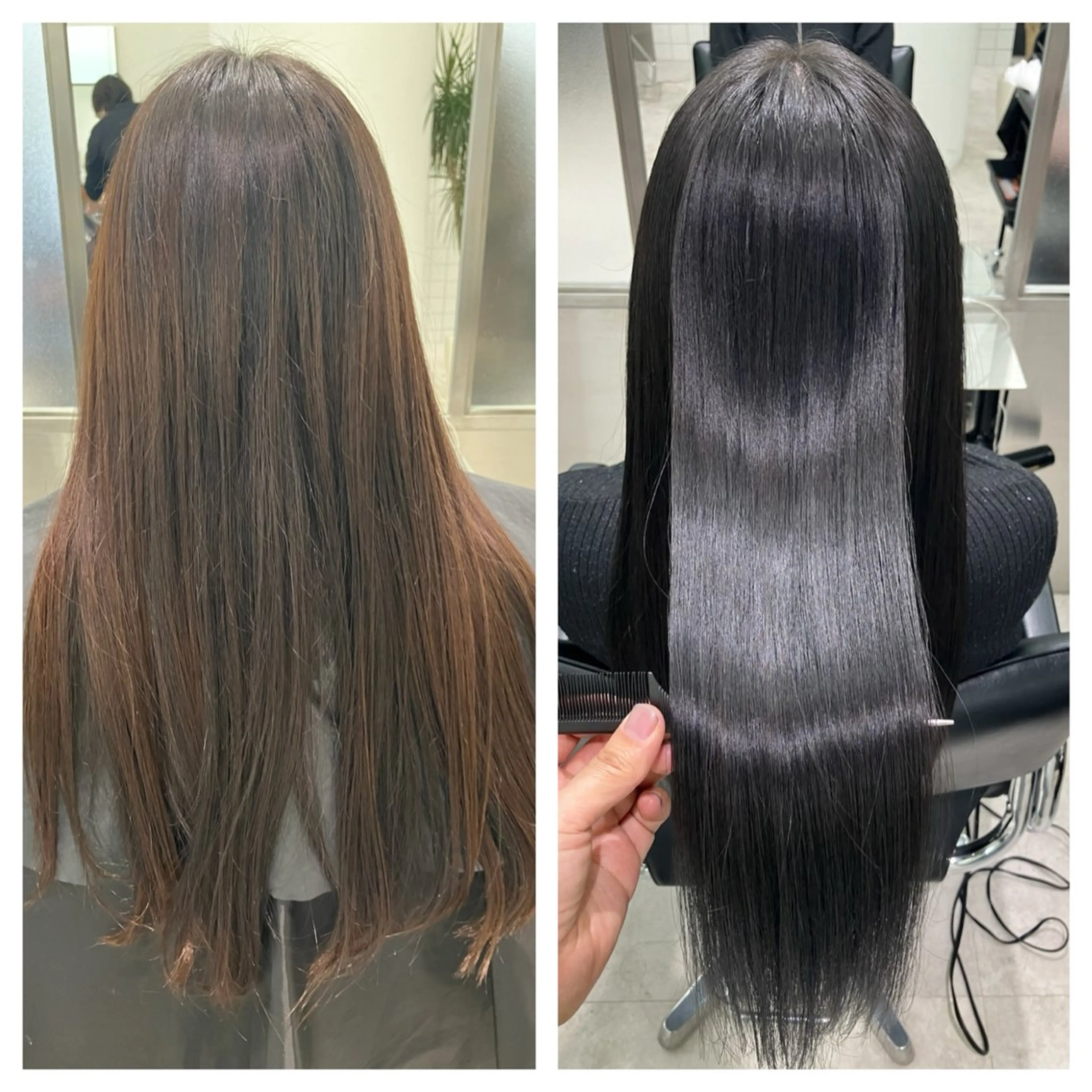 【定期的なケアに】透明感カラー＋カット＋マイフォース7種類トリートメントの写真