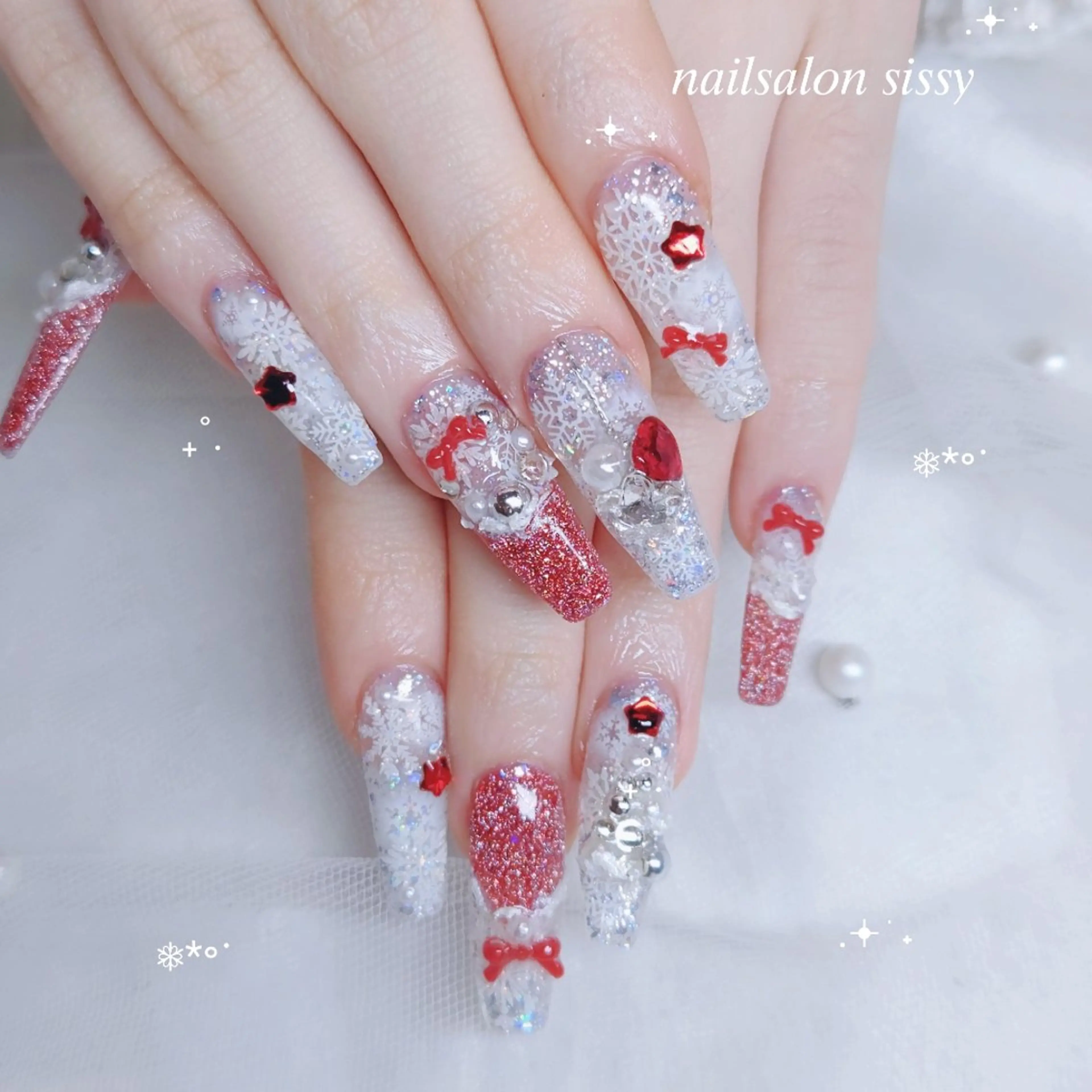 ネイル ワンホンネイル 冬ネイル ハンドネイル nailsalon sissy所属・sissy hatsuneのネイルデザイン