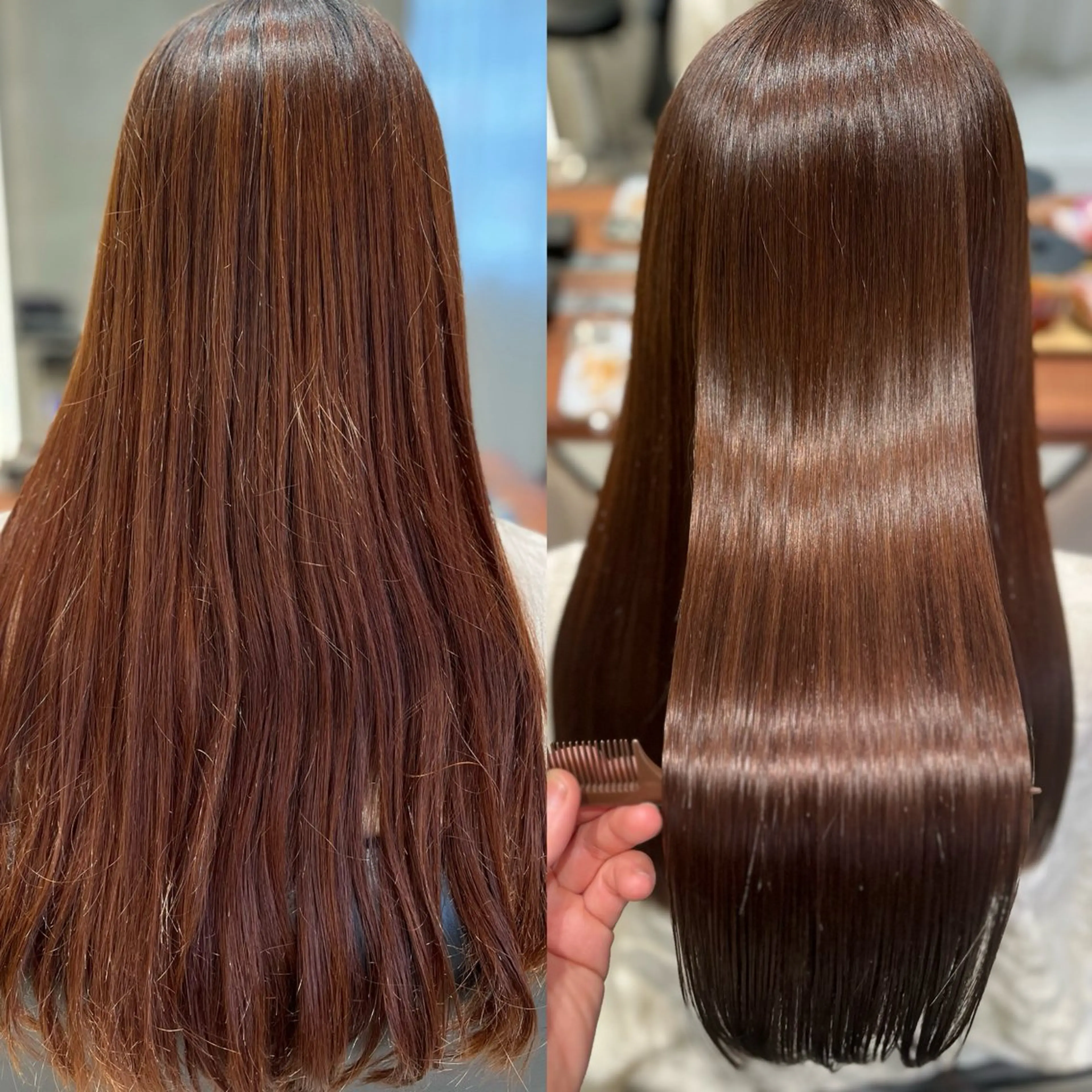 💐【平日限定】髪質改善ストレート矯正＋カット＋トリートメント💐の写真