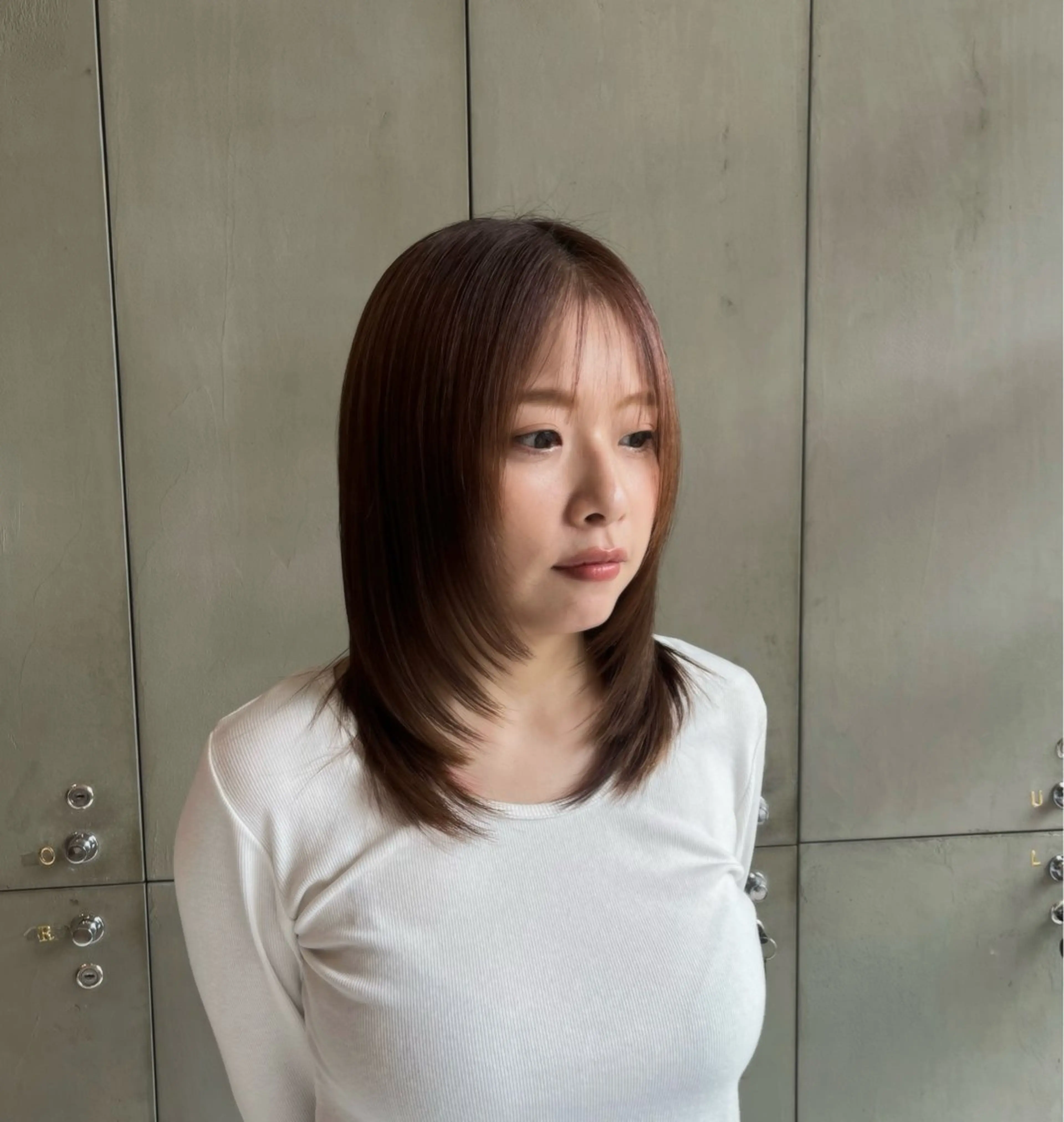 カット D'na所属・ベージュ🤎/韓国風 ヘア🇰🇷/さくらのヘアスタイル