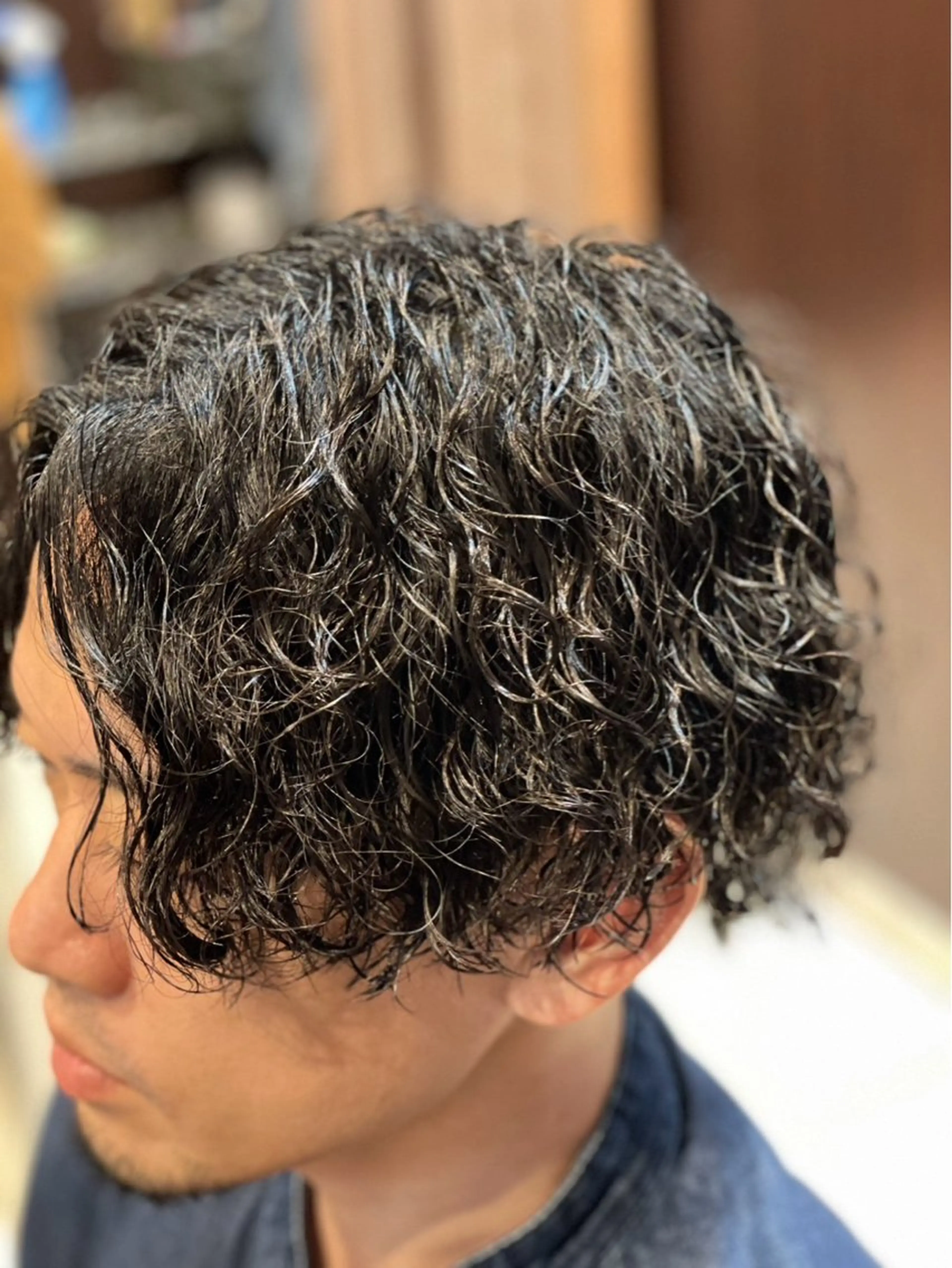 ミディアム 佐々木 宥人のヘアスタイル