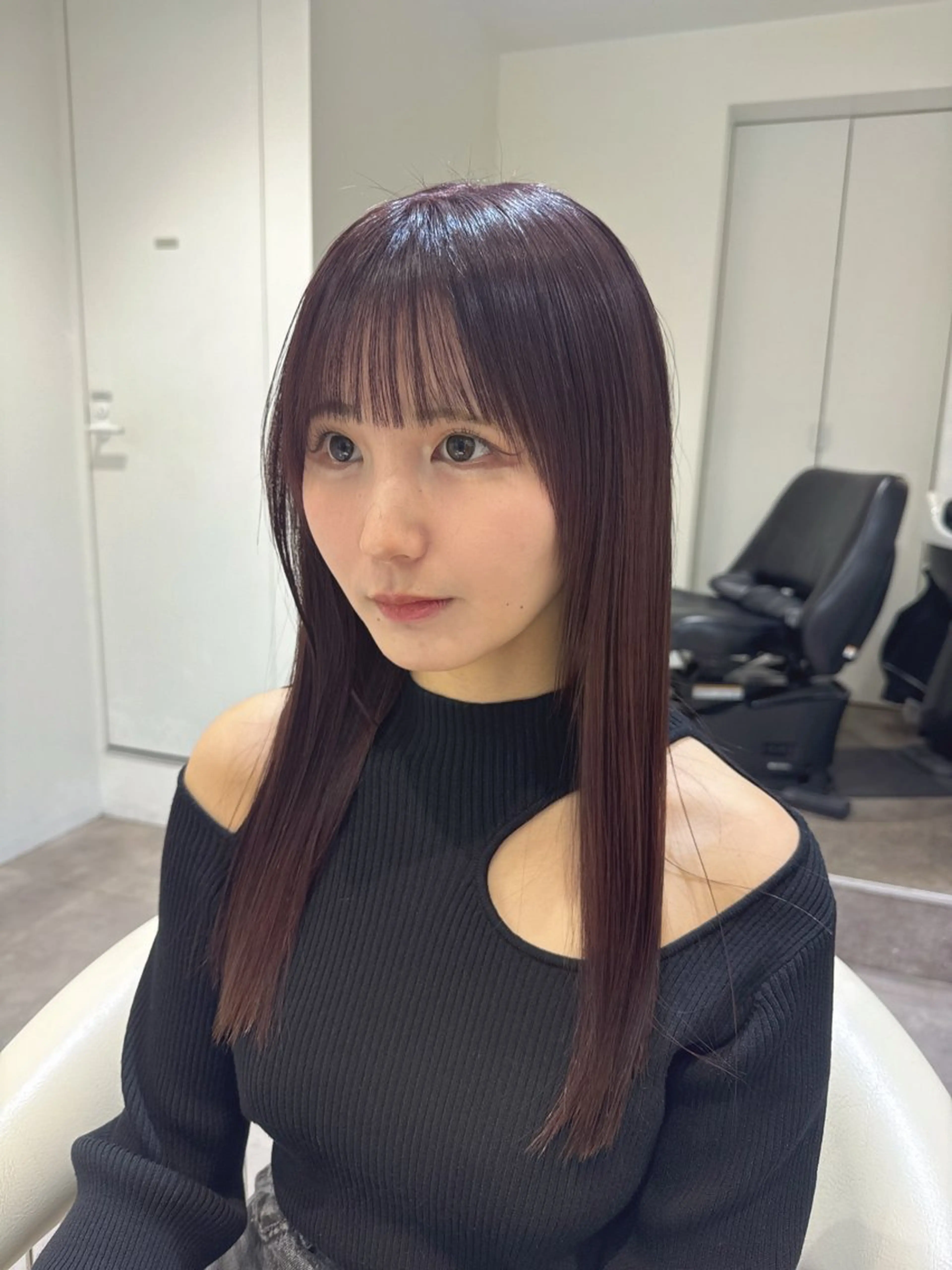 ミディアム カラー 透明感カラー グレージュ バイオレットカラー バイオレットグレージュ 髪質改善 カット ヘアカラー トリートメント 💎透明感カラー特化 💎TAISEIのヘアスタイル