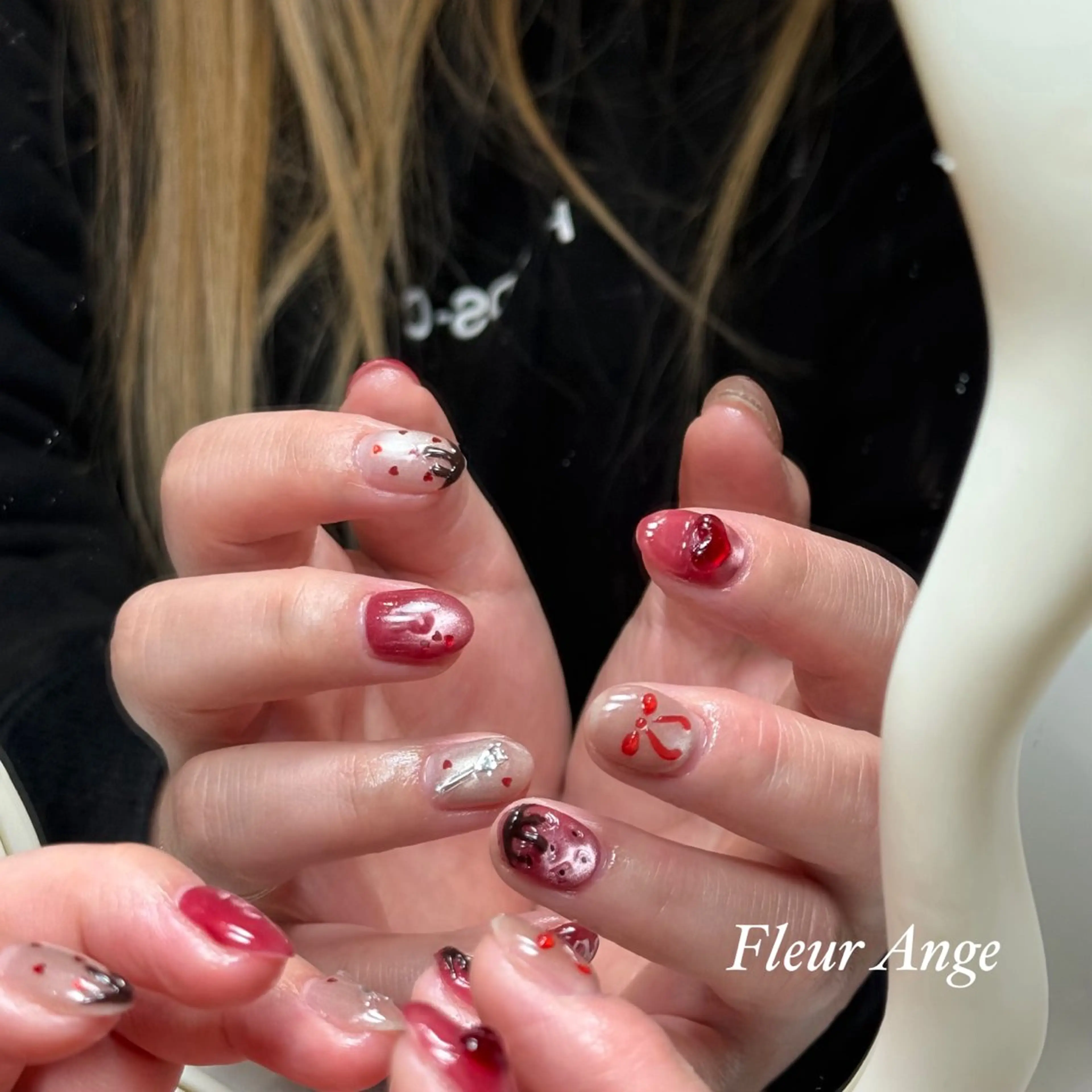 ネイル ハンドネイル Fleur Ange nail salonのネイルデザイン