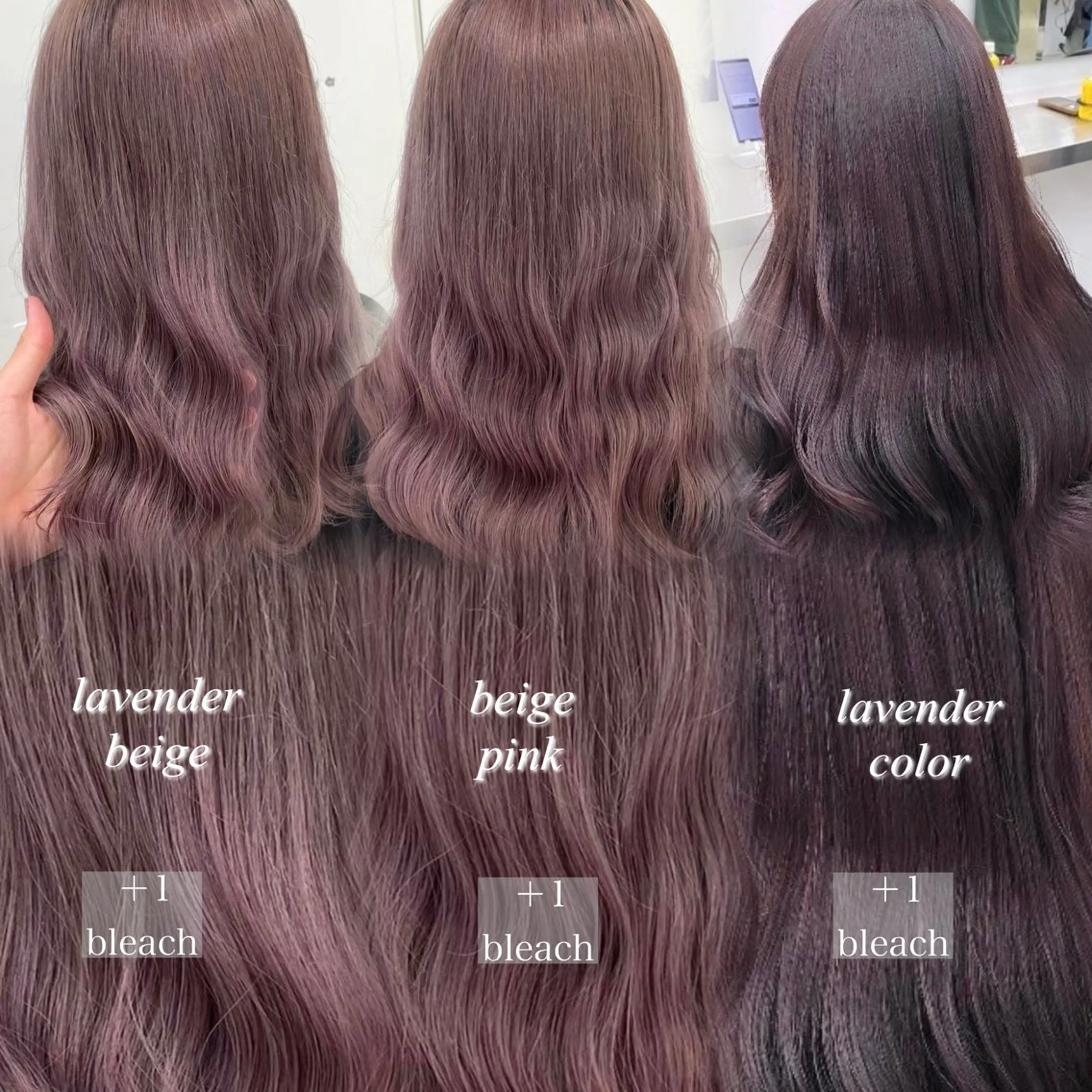 カラー ラベンダーカラー akari🎀🤍 ガーリーstyleのヘアスタイル