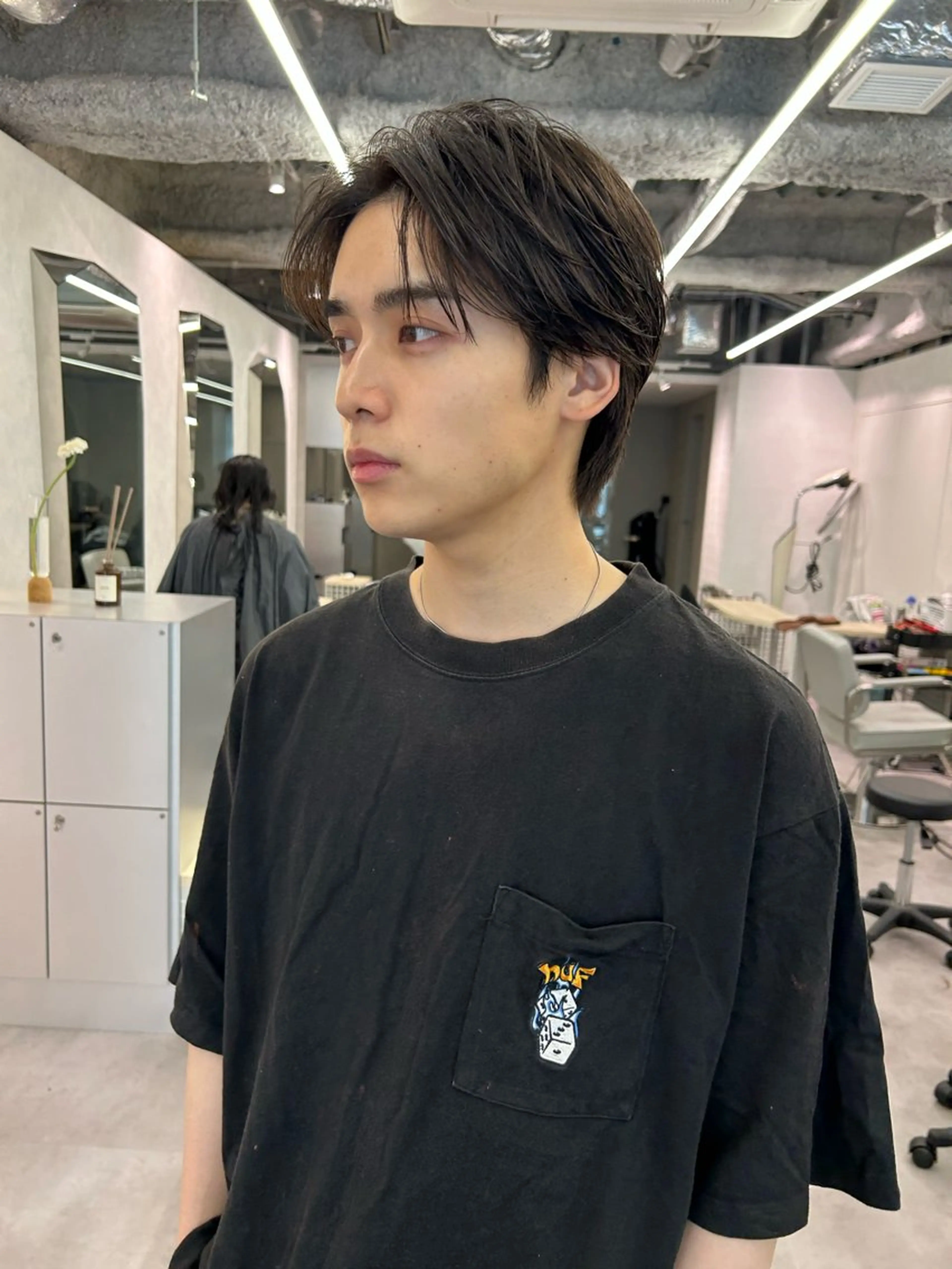 メンズ カット 縮毛矯正 横浜メンズ特化 田中リョウのヘアスタイル