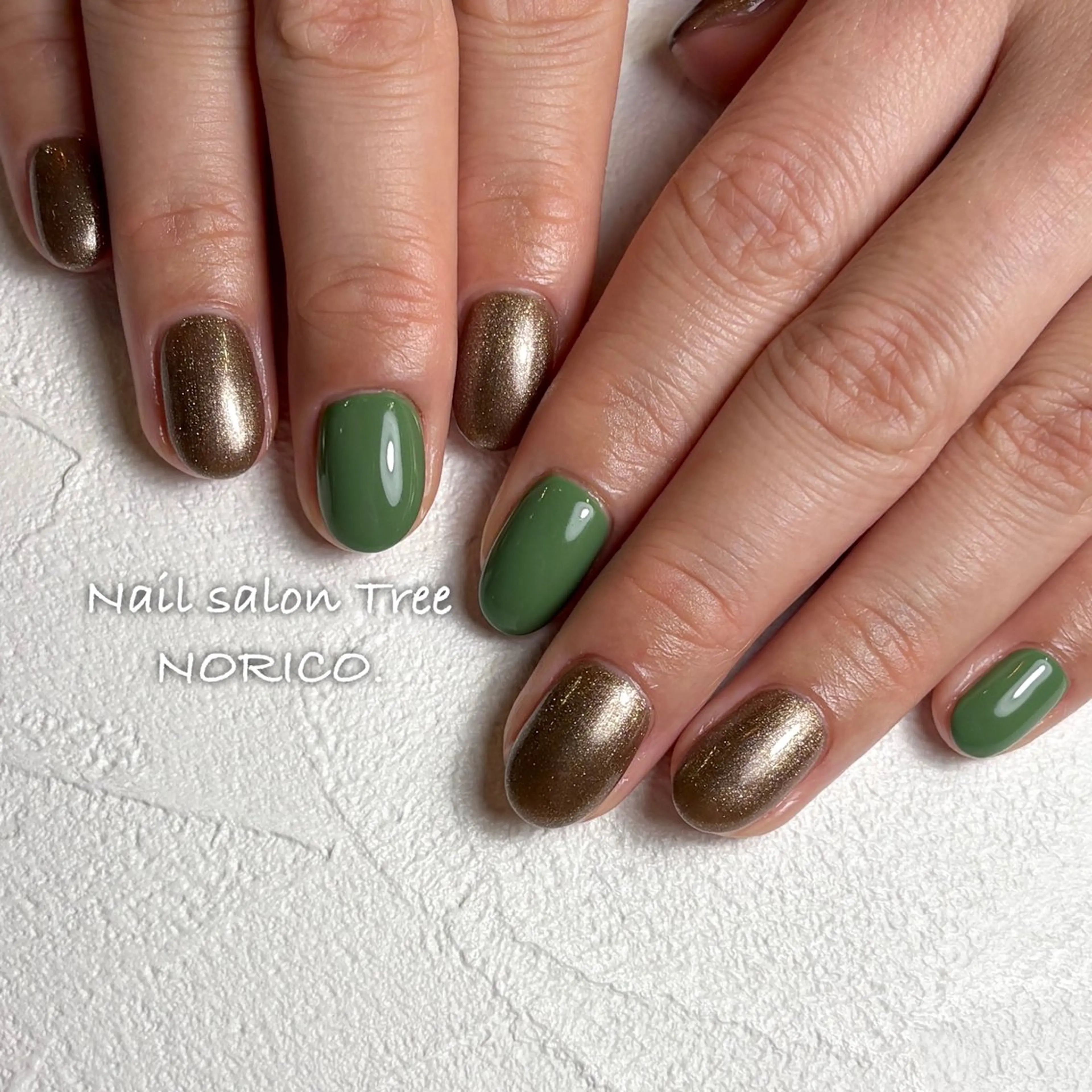 ネイル ハンドネイル Tree NORICO.のネイルデザイン