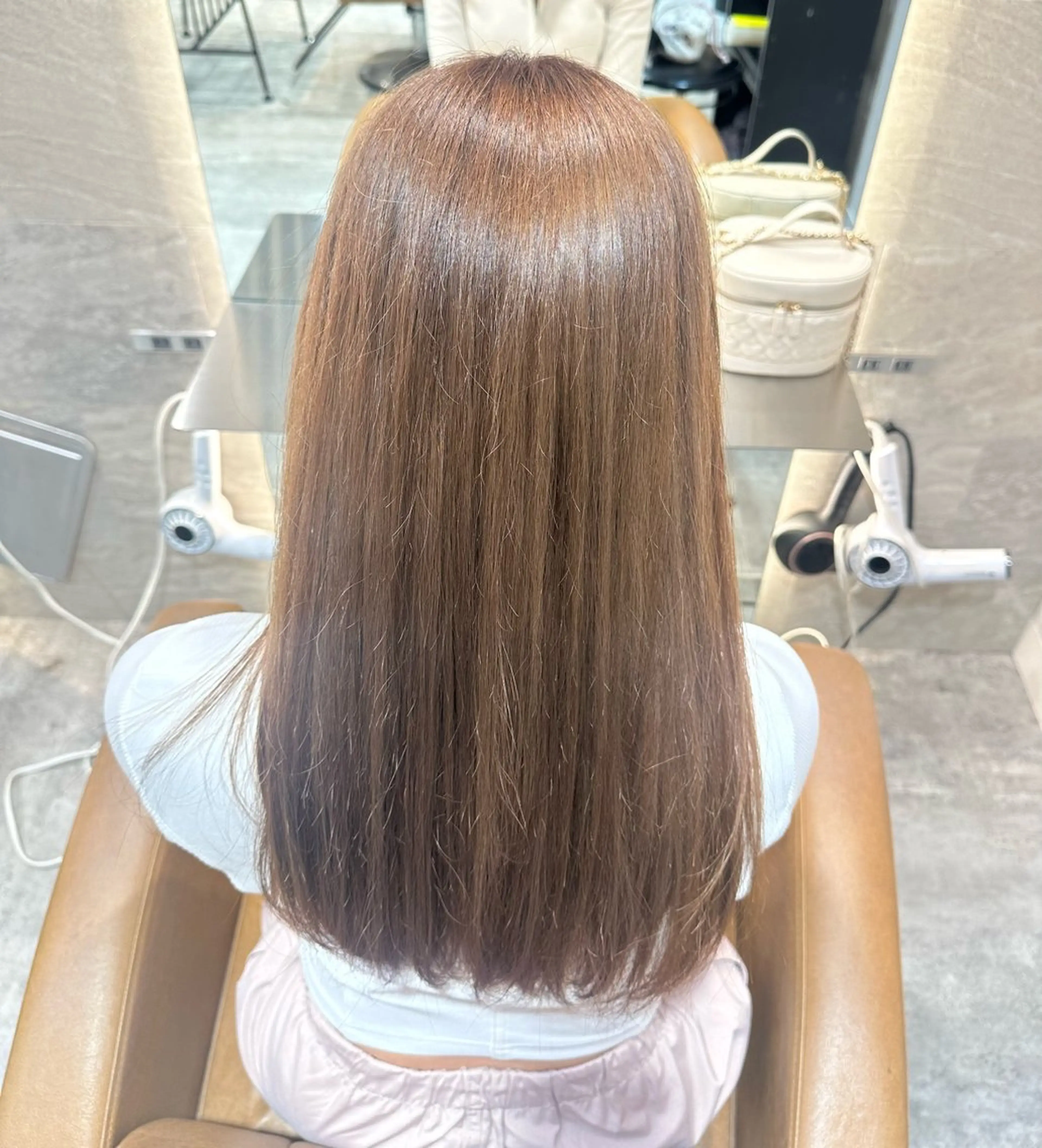 ロング カラー グレージュ Lond rouge所属・💚銀座/ボブ /ショート/芦川💚のヘアスタイル