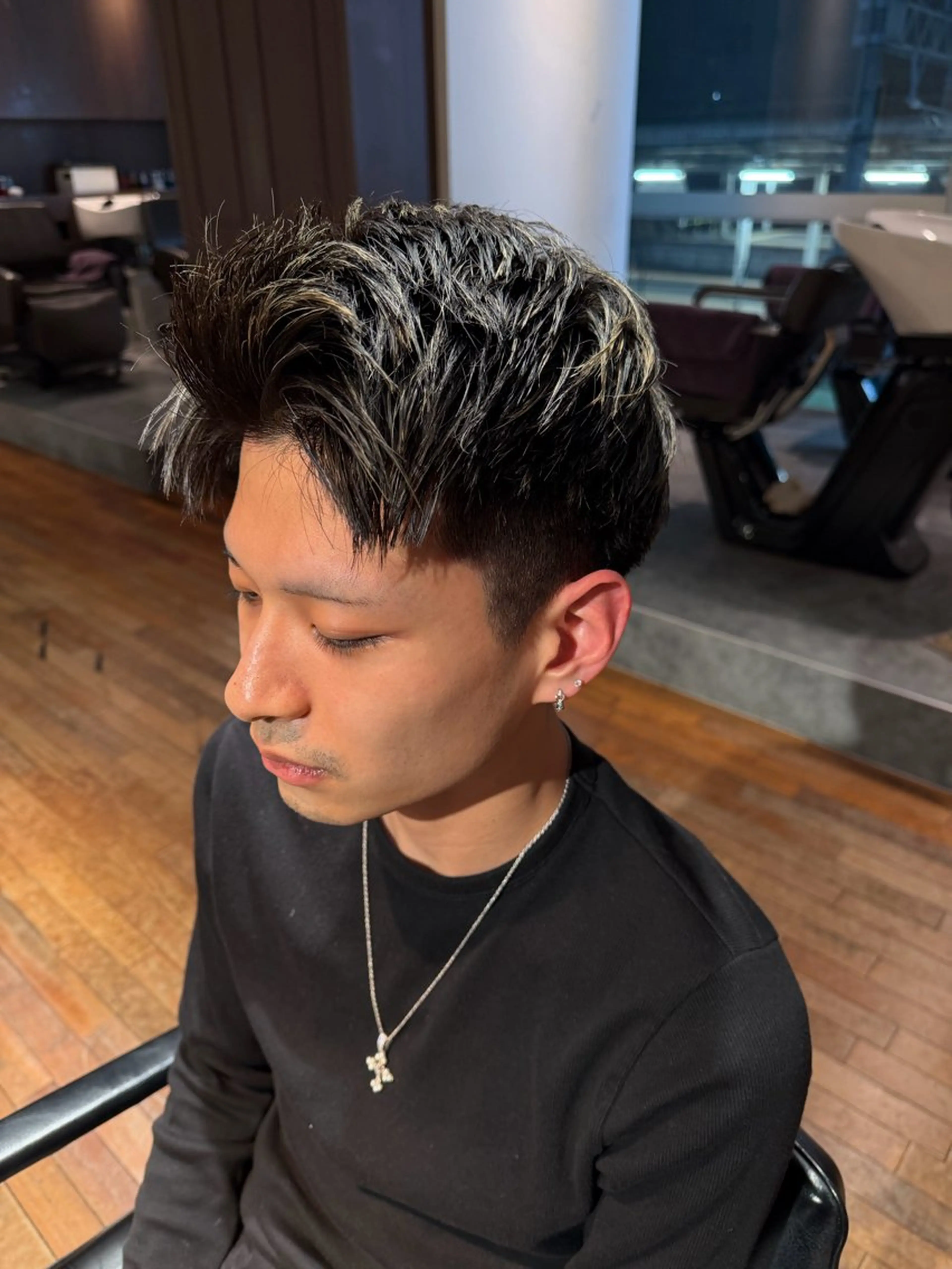 メンズカット 頭皮ケアシャンプー付きの写真