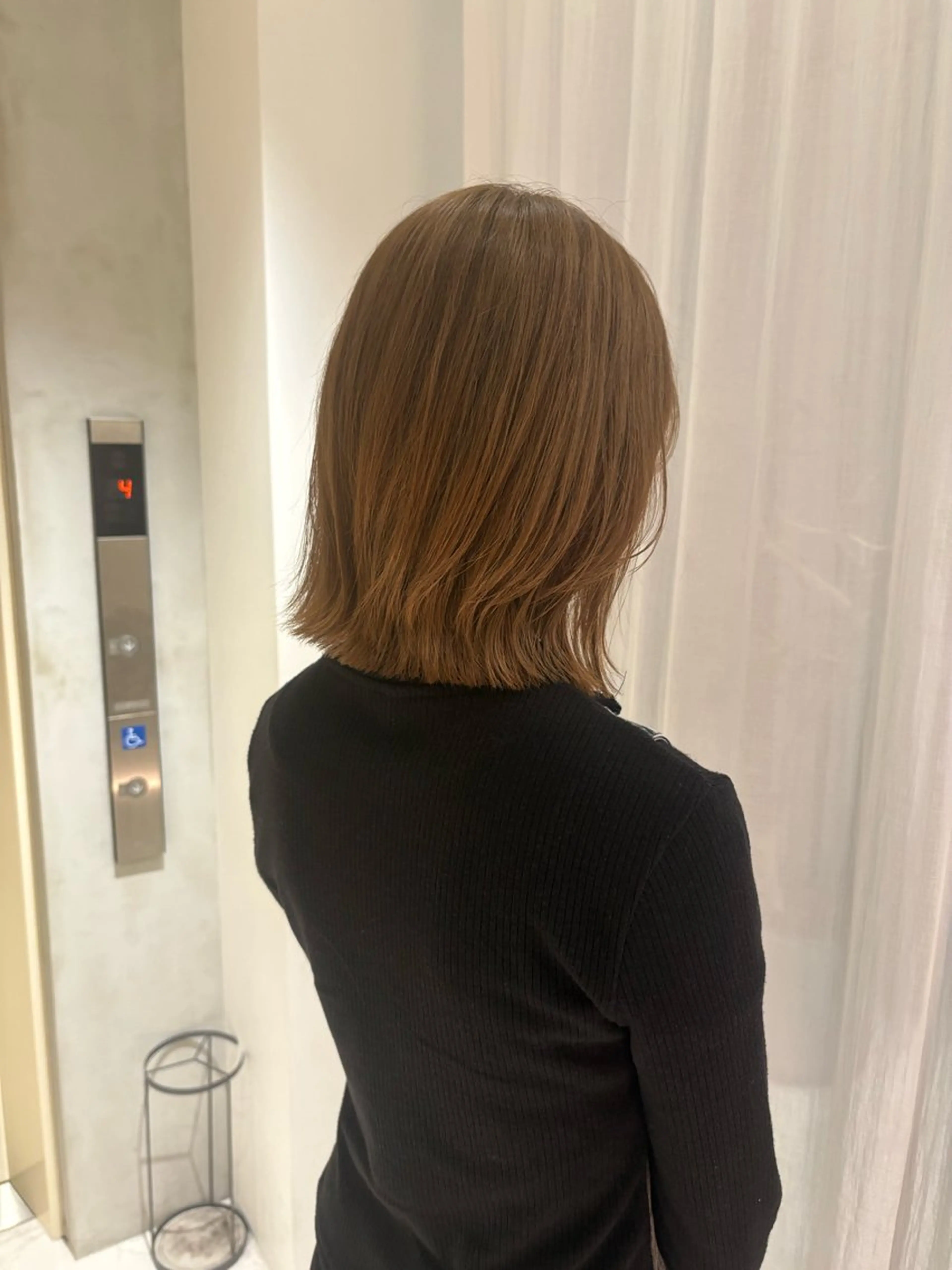 ミディアム ボブ⌇ 艶カラー⌇ RIN🌙のヘアスタイル