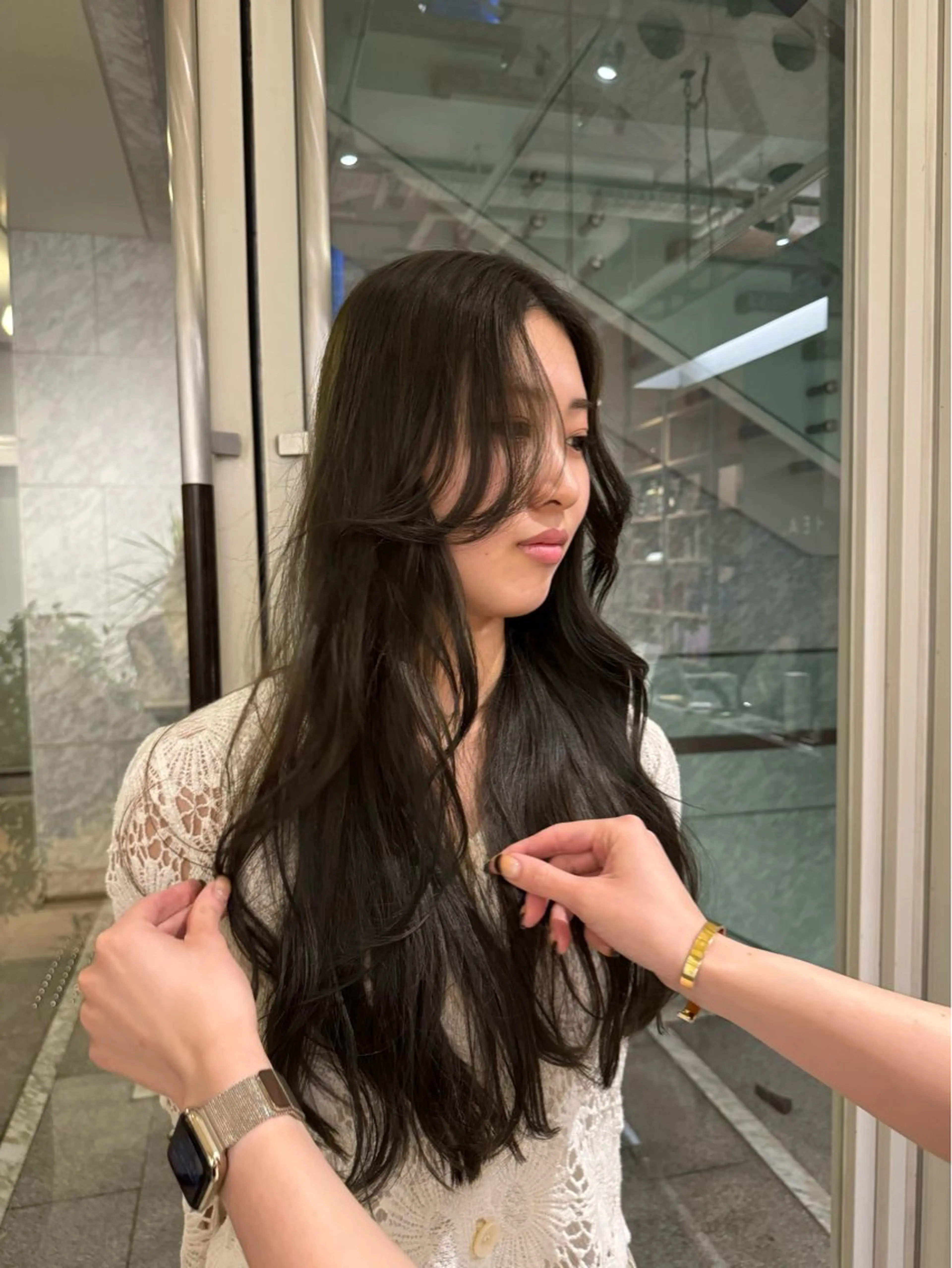 ロング ryona🎀 /レイヤーカットのヘアスタイル