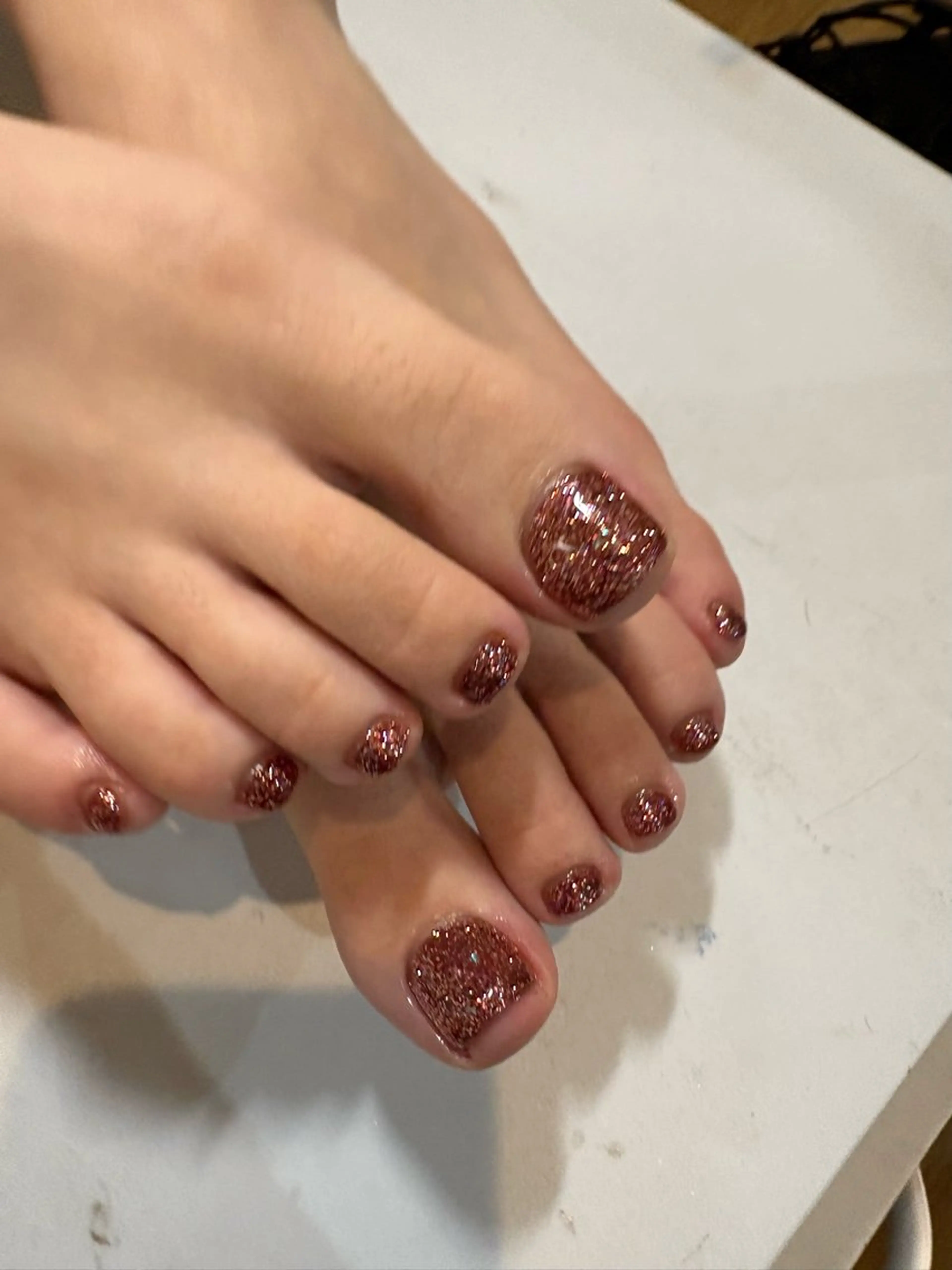 ネイル フットネイル 東 萌恵香のネイルデザイン