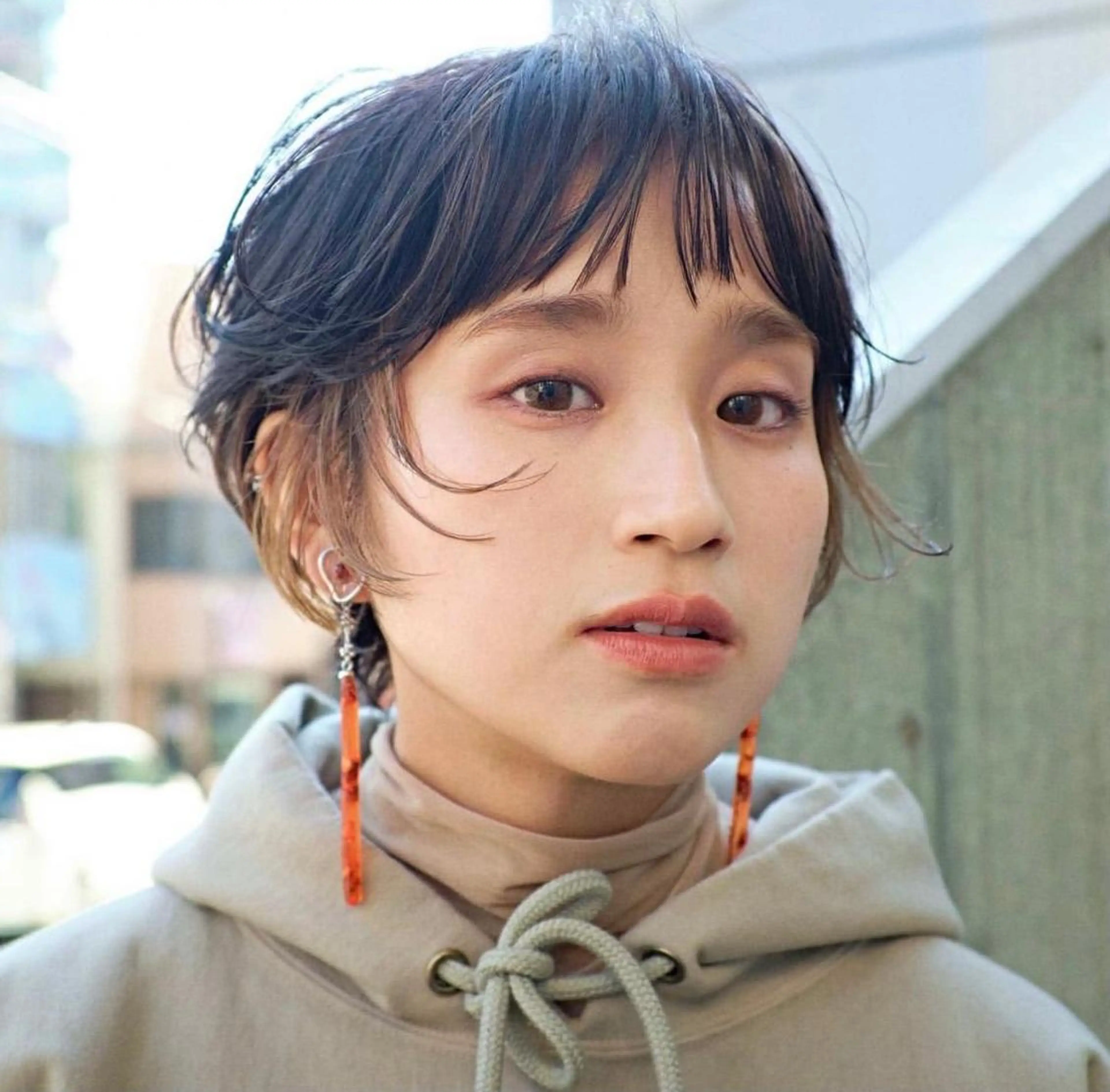 ショート ショートヘア カット ヘアカラー ウツワ所属・高円寺/loca/ 田中南帆のヘアスタイル