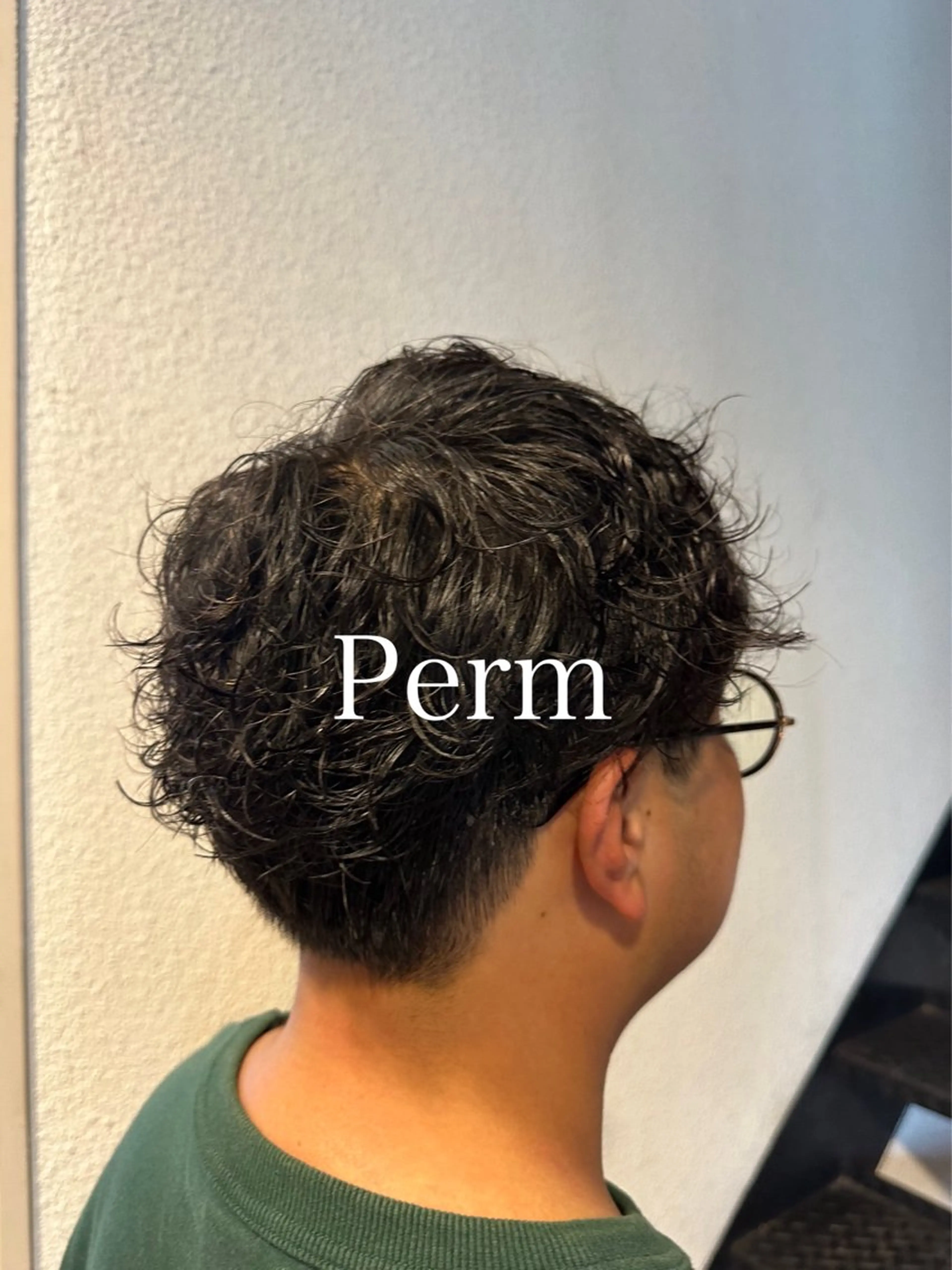 《メンズ限定》似合わせカット+パーマの写真