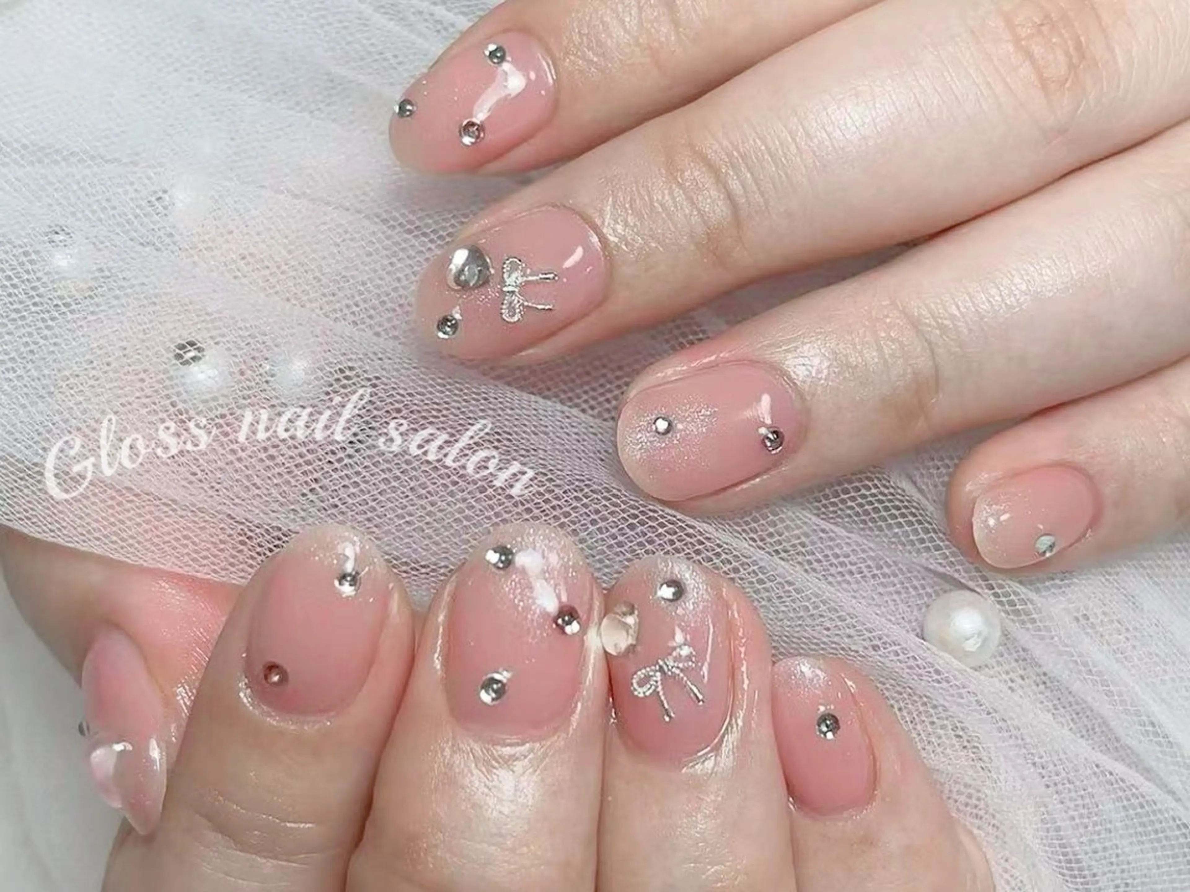ネイル Gloss nail ジェル&長さだし専門のネイルデザイン