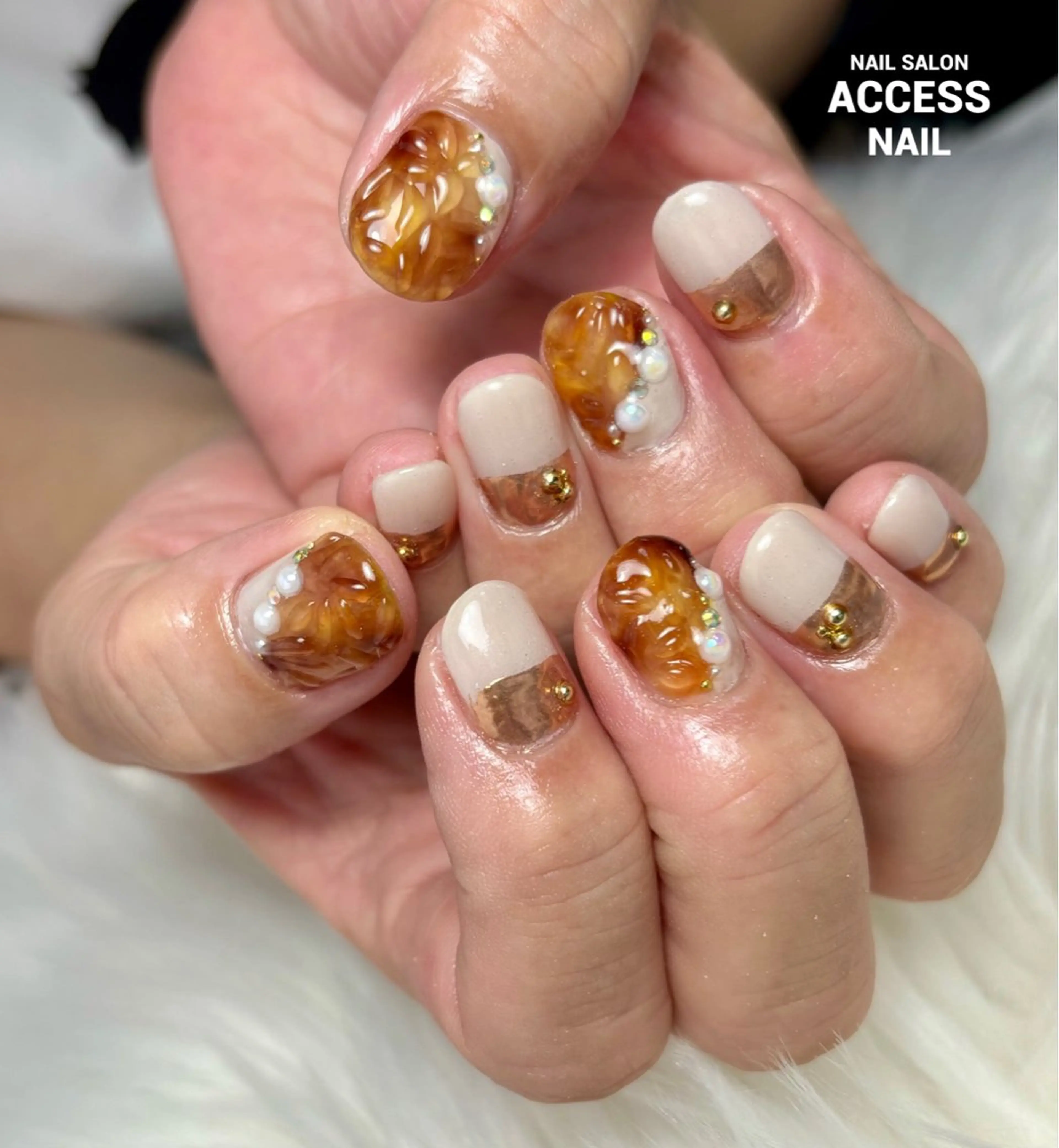 ネイル access nailのネイルデザイン