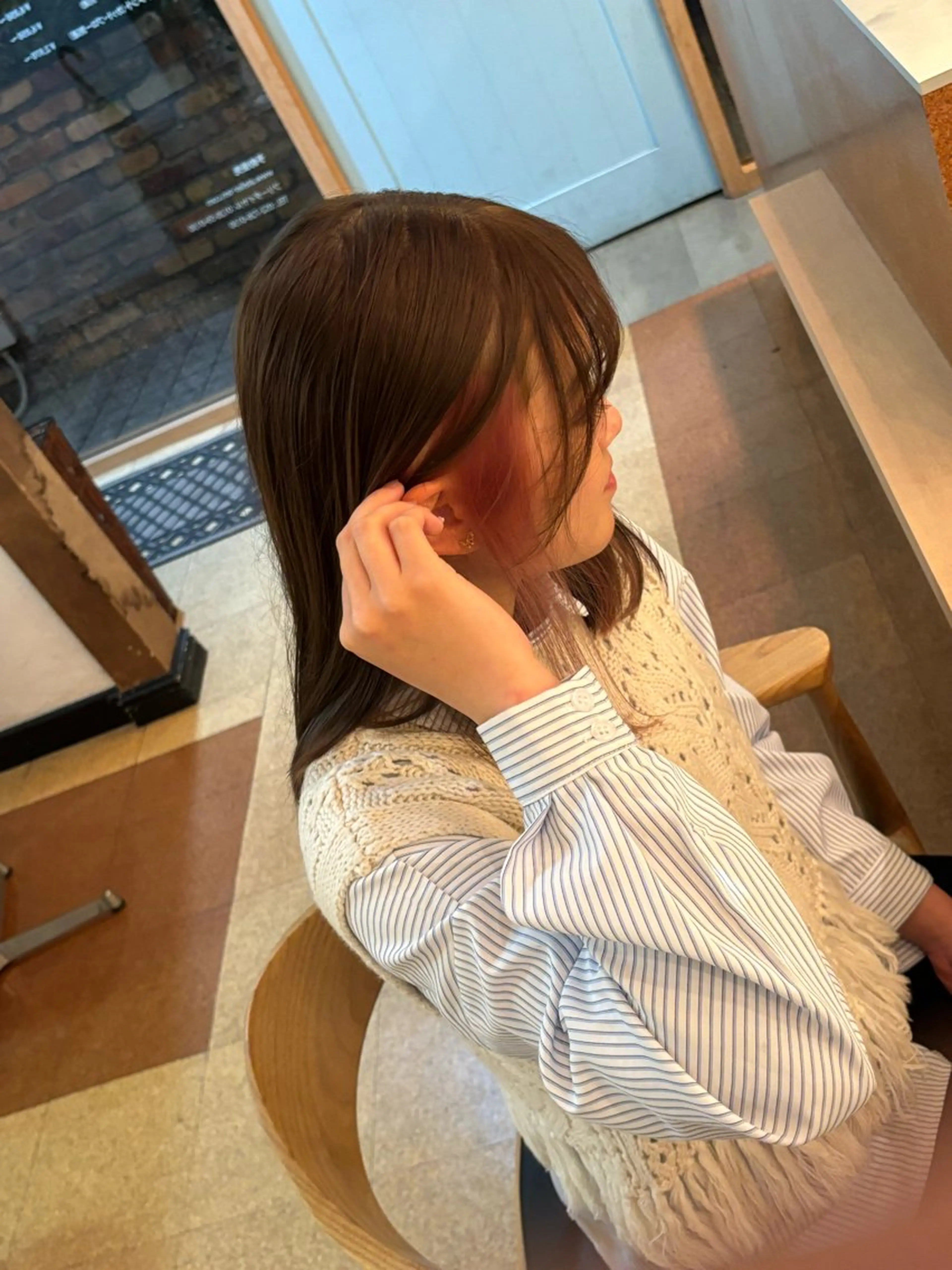 ミディアム カラー ピンクカラー 似合わせ難民お任せ /レイヤー/涌井一光のヘアスタイル