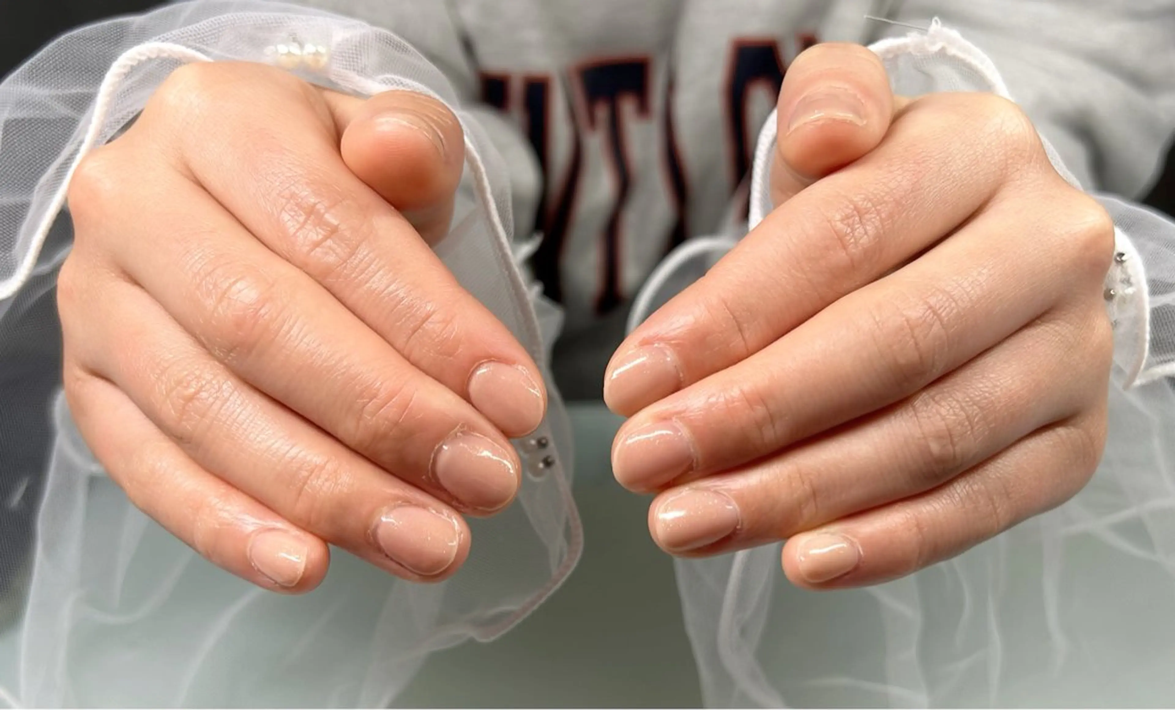 ネイル ワンカラーネイル ハンドネイル Muguet nail所属・Hina nail 木場のネイルデザイン