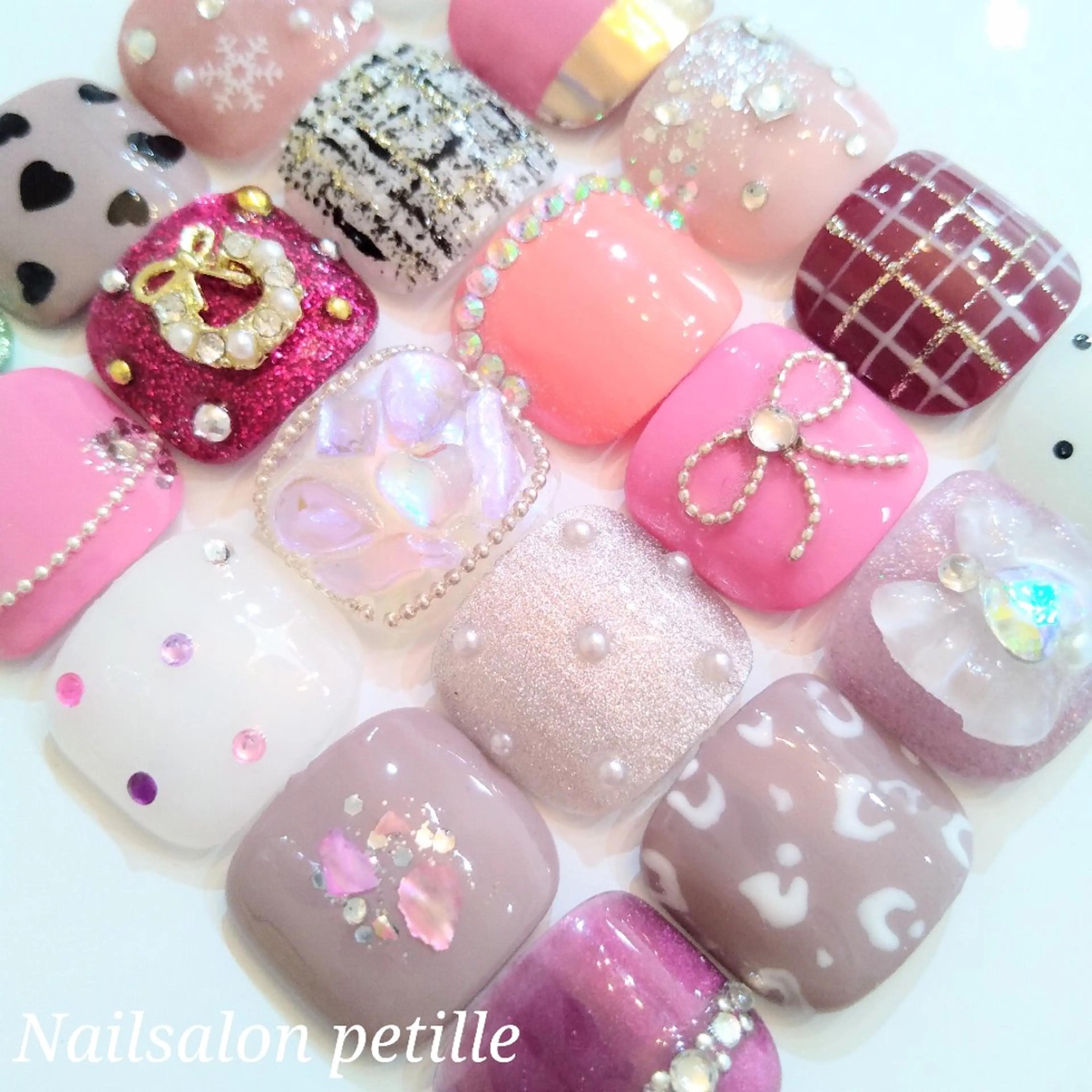 ネイル アートネイル フットネイル たかなし かなのネイルデザイン