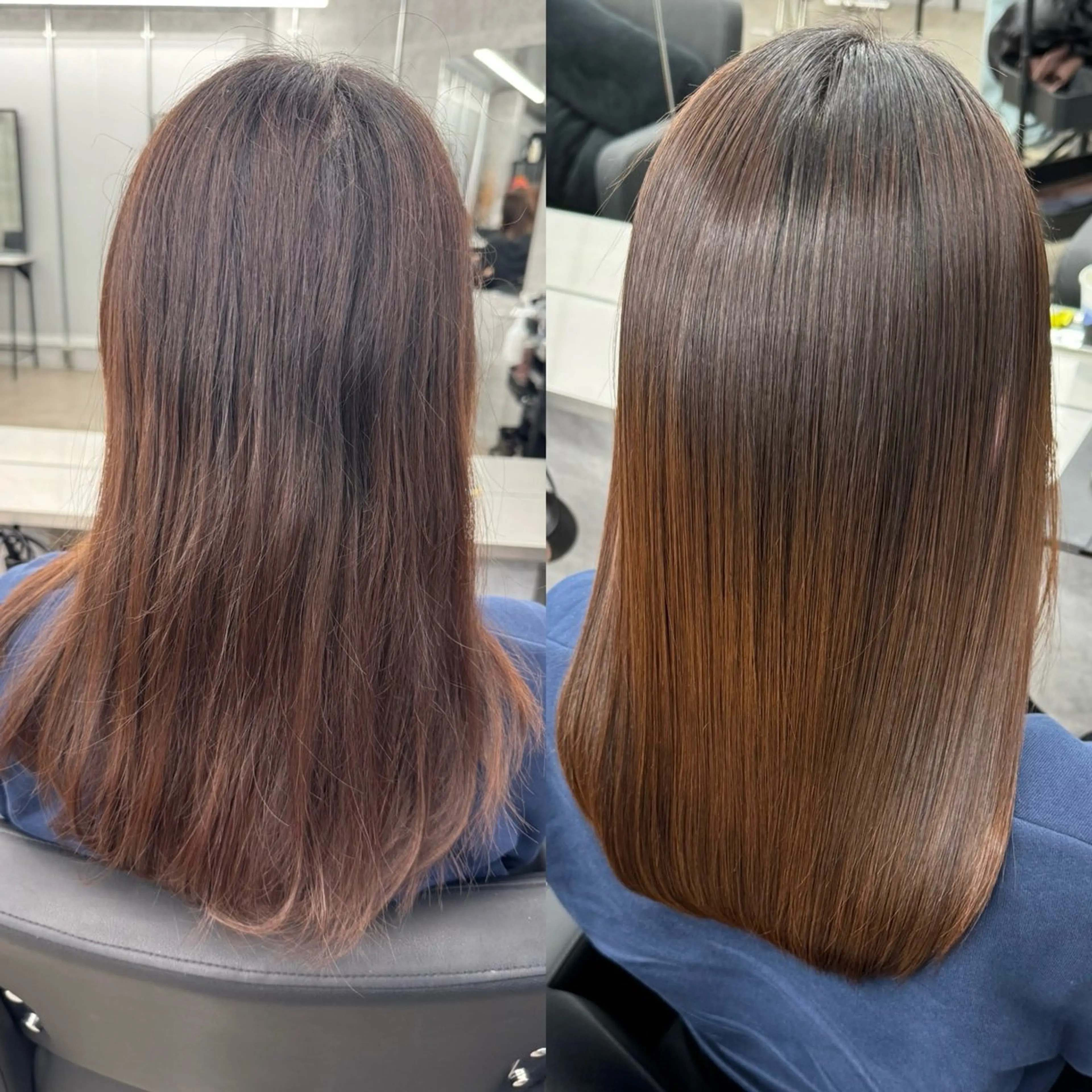 セミロング 髪質改善 縮毛矯正 カット 縮毛矯正 トリートメント 🌈代表 🌈macotoのヘアスタイル