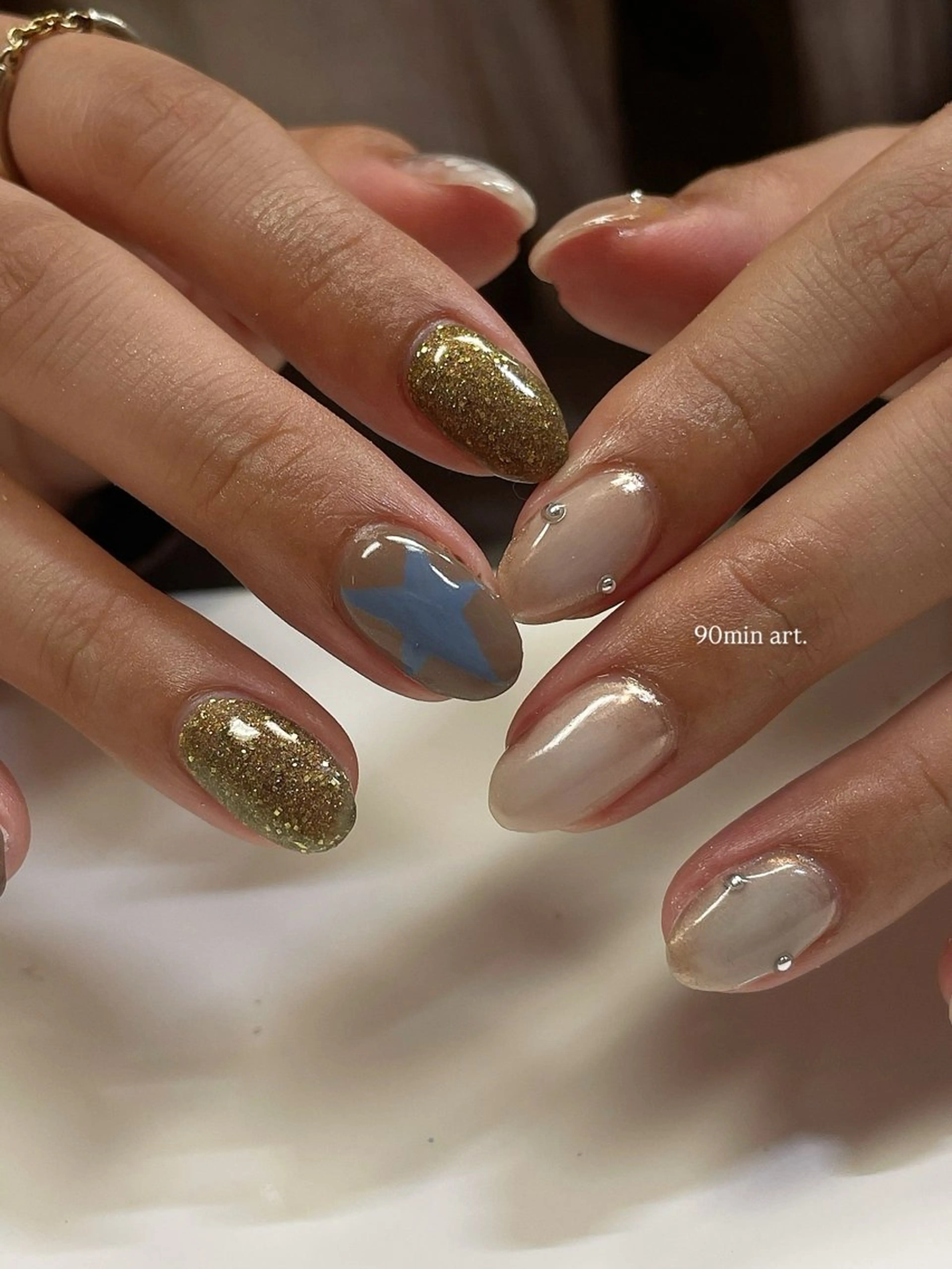 ネイル ハンドネイル Me d'eau所属・Me d'eau Rinaのネイルデザイン