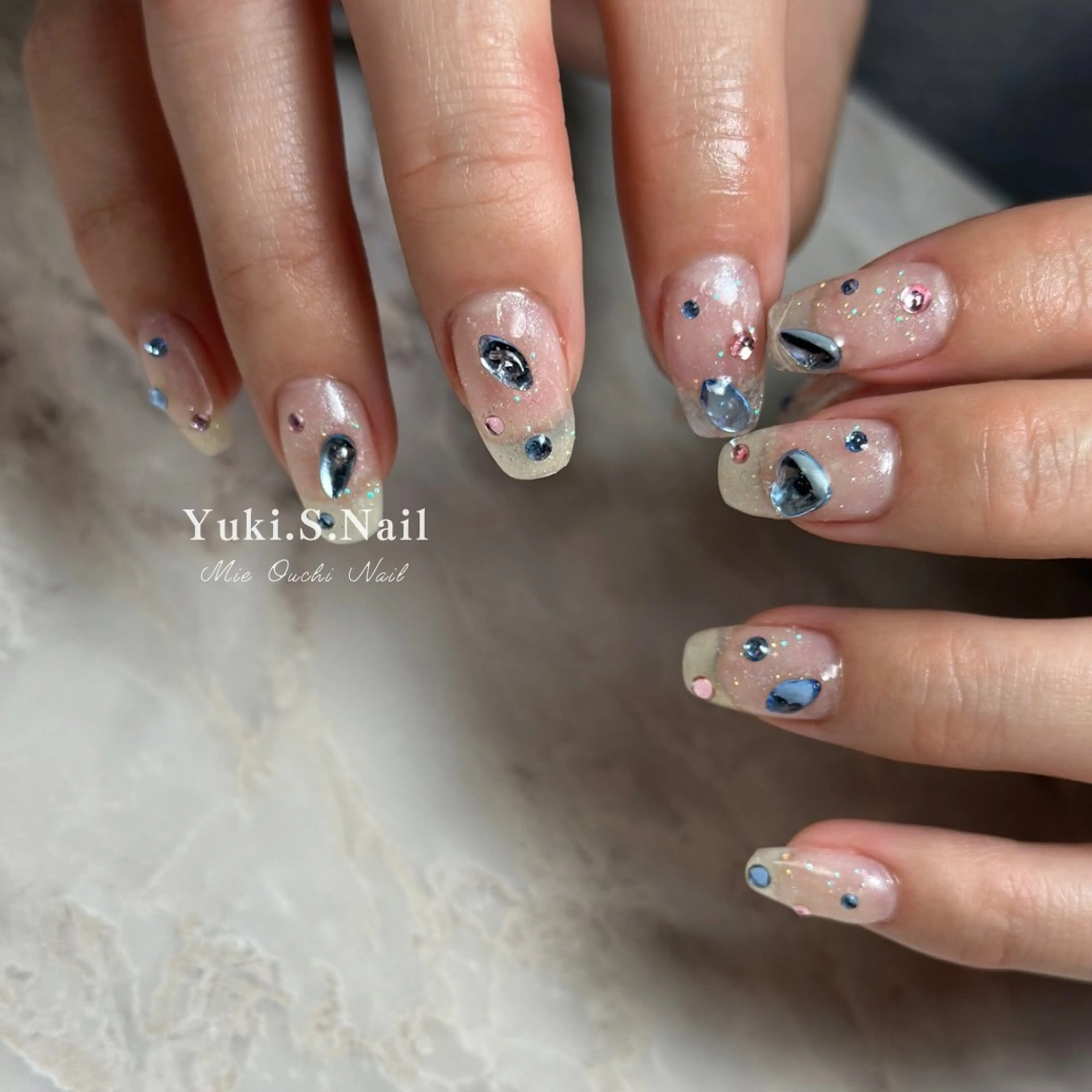 ショート ハンドネイル Yuki S.Nailのネイルデザイン