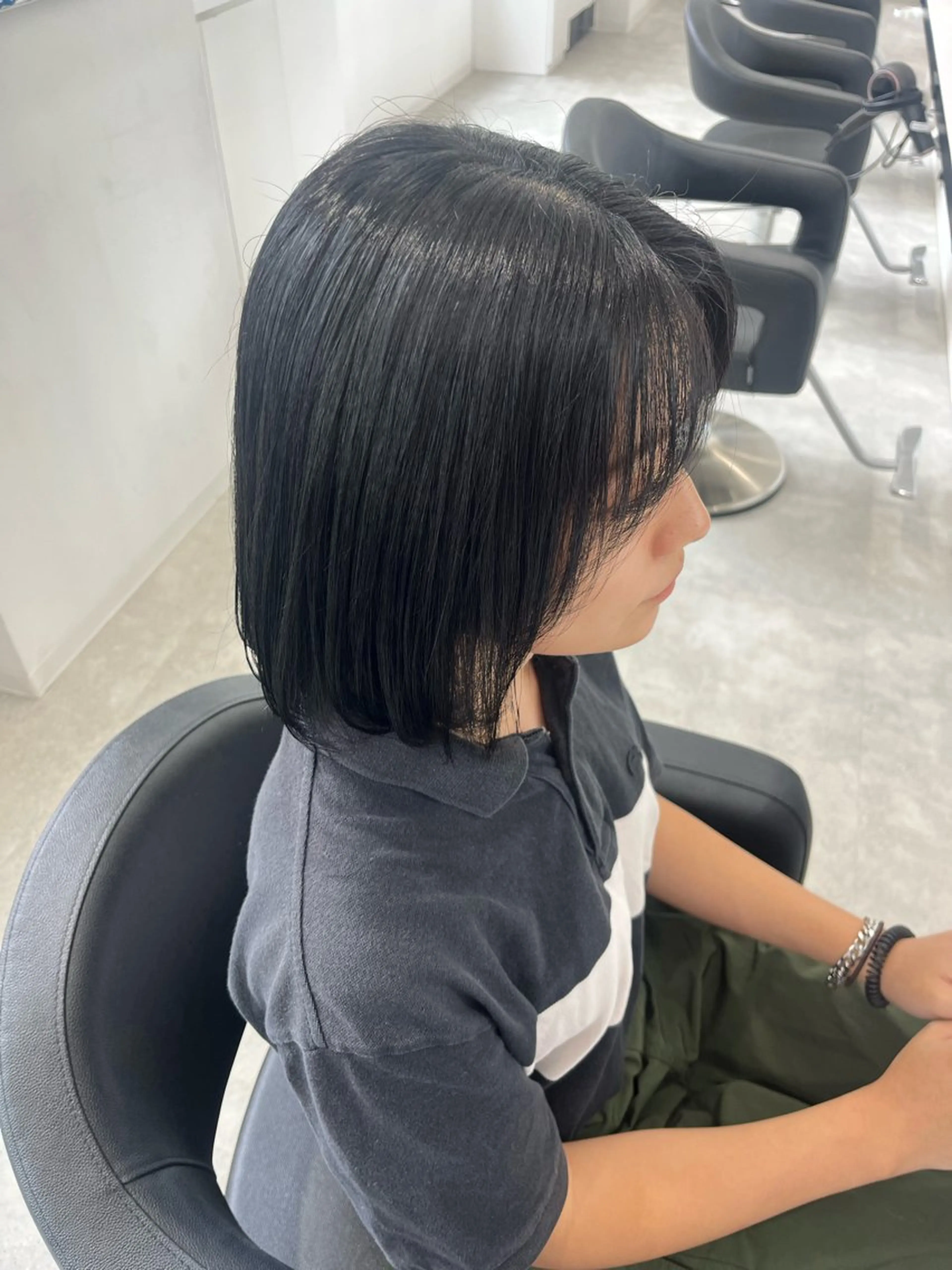 ミディアム カラー みう/仙台/暖色/ 艶髪/顔周りカット/のヘアスタイル