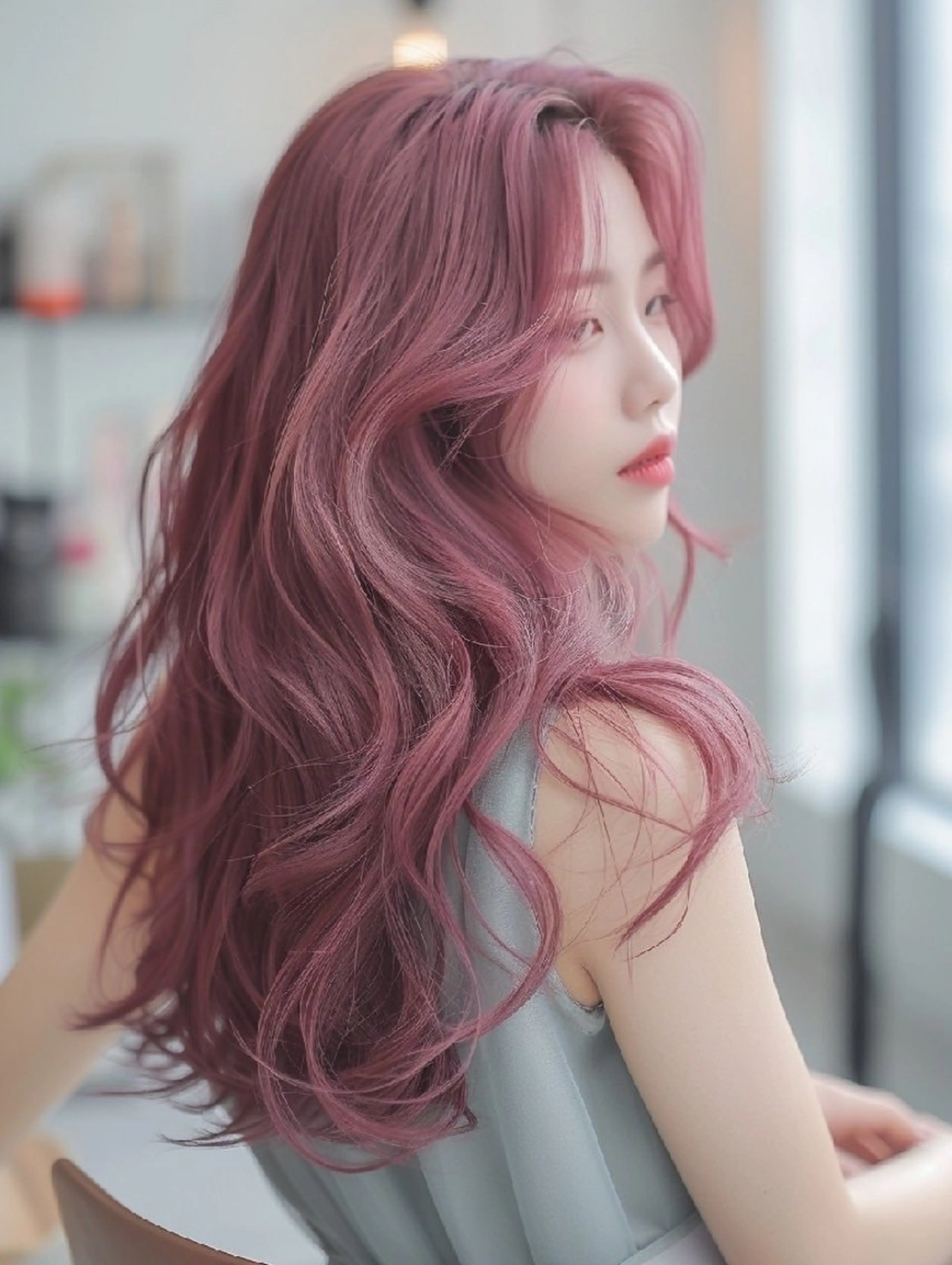 カラー 束感まつぱ🥑🤍 NATUKI🤍のマツエク・マツパデザイン