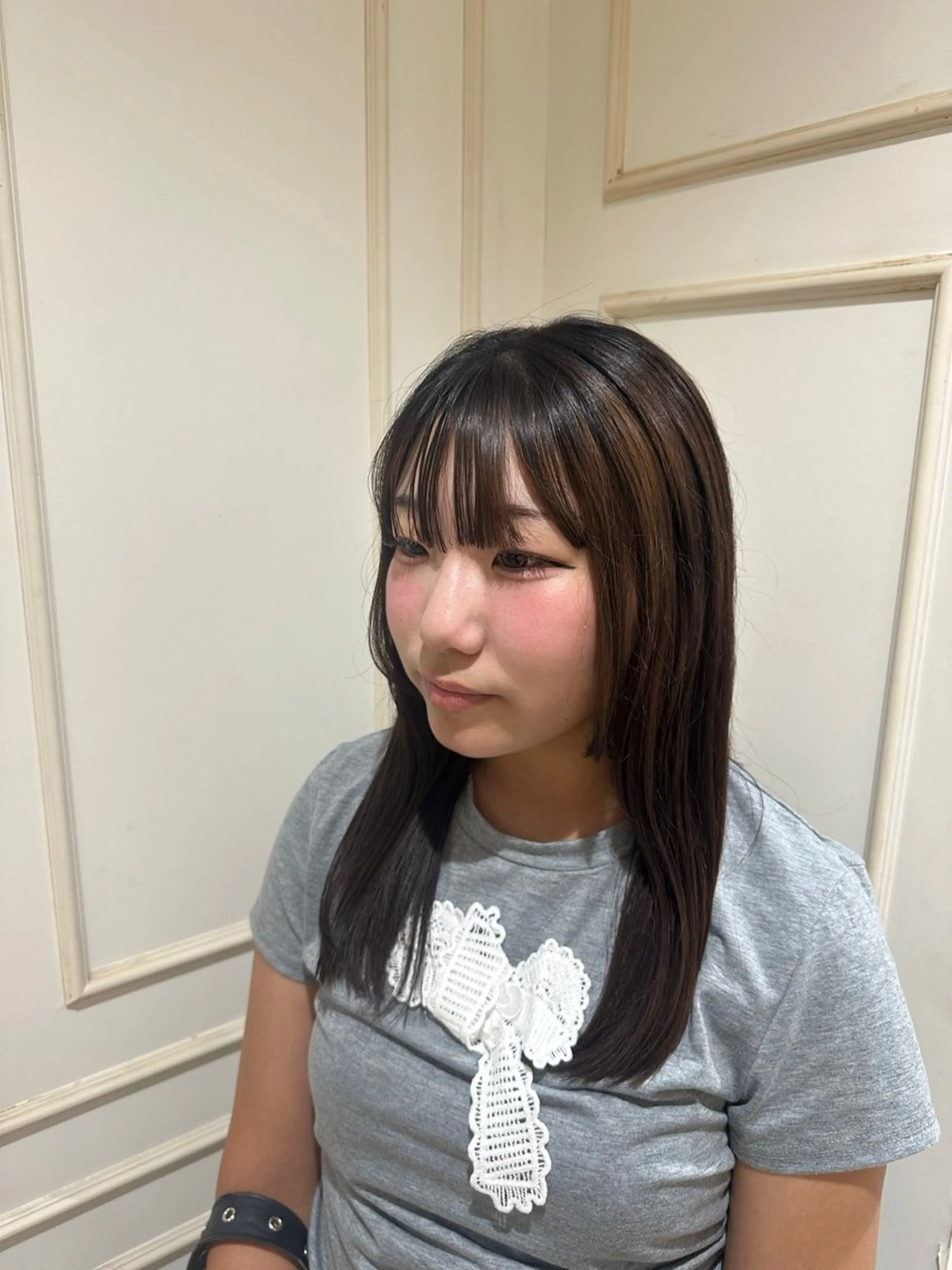 ロング カット 釣谷 優心のヘアスタイル