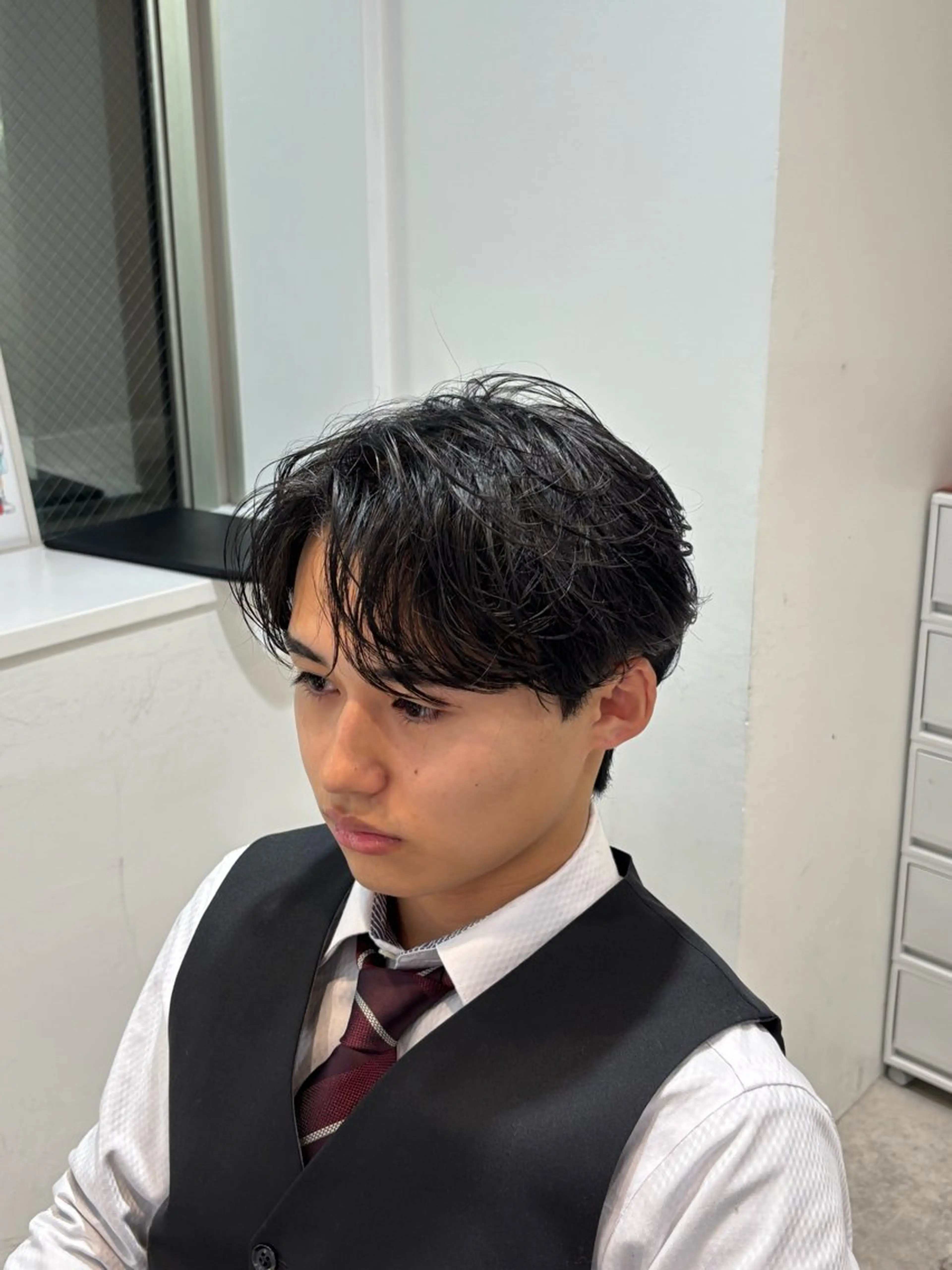 ショート パーマ 【fifth】上條 巧真のヘアスタイル