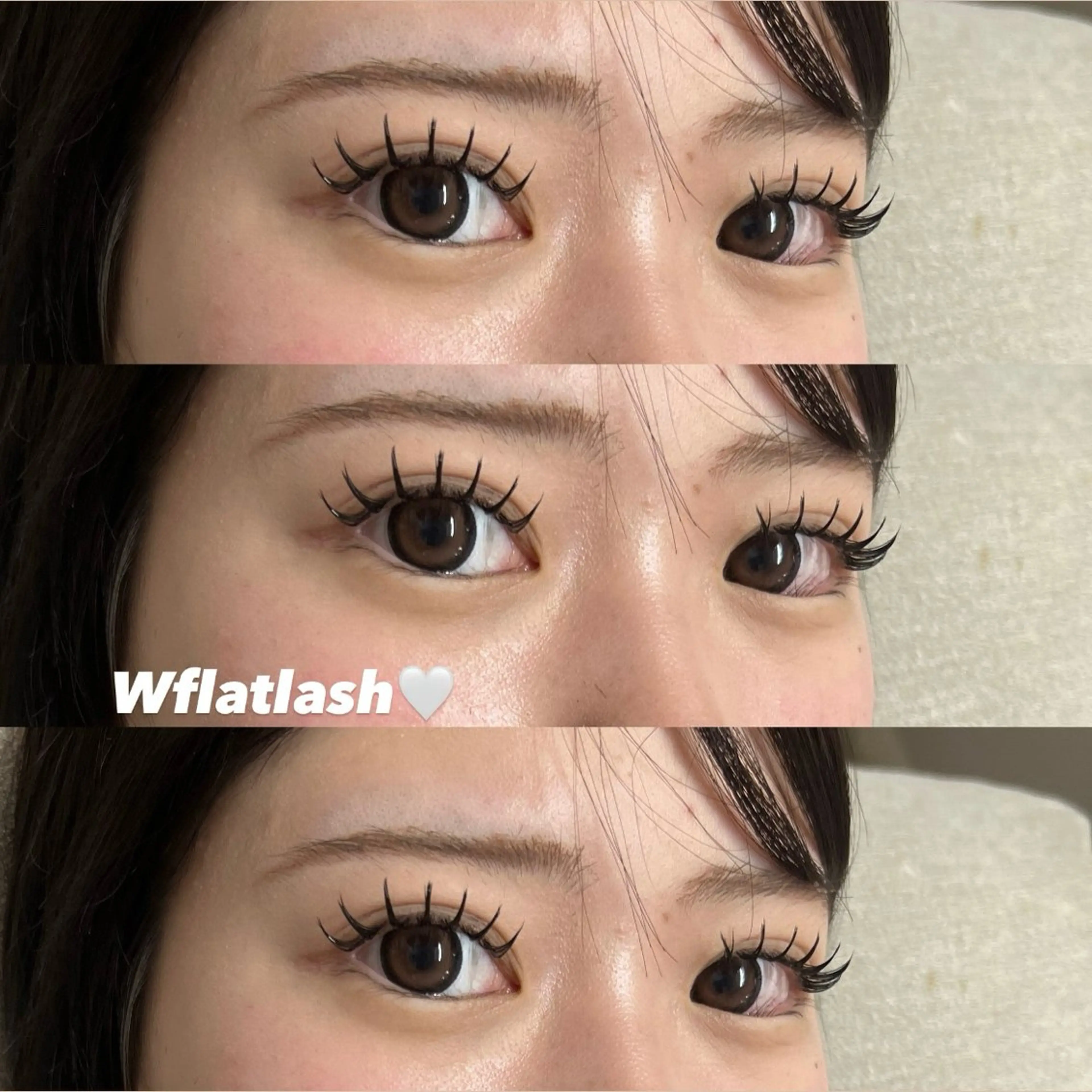 ダブルフラットラッシュ100束➕束感コーティング仕上げの写真