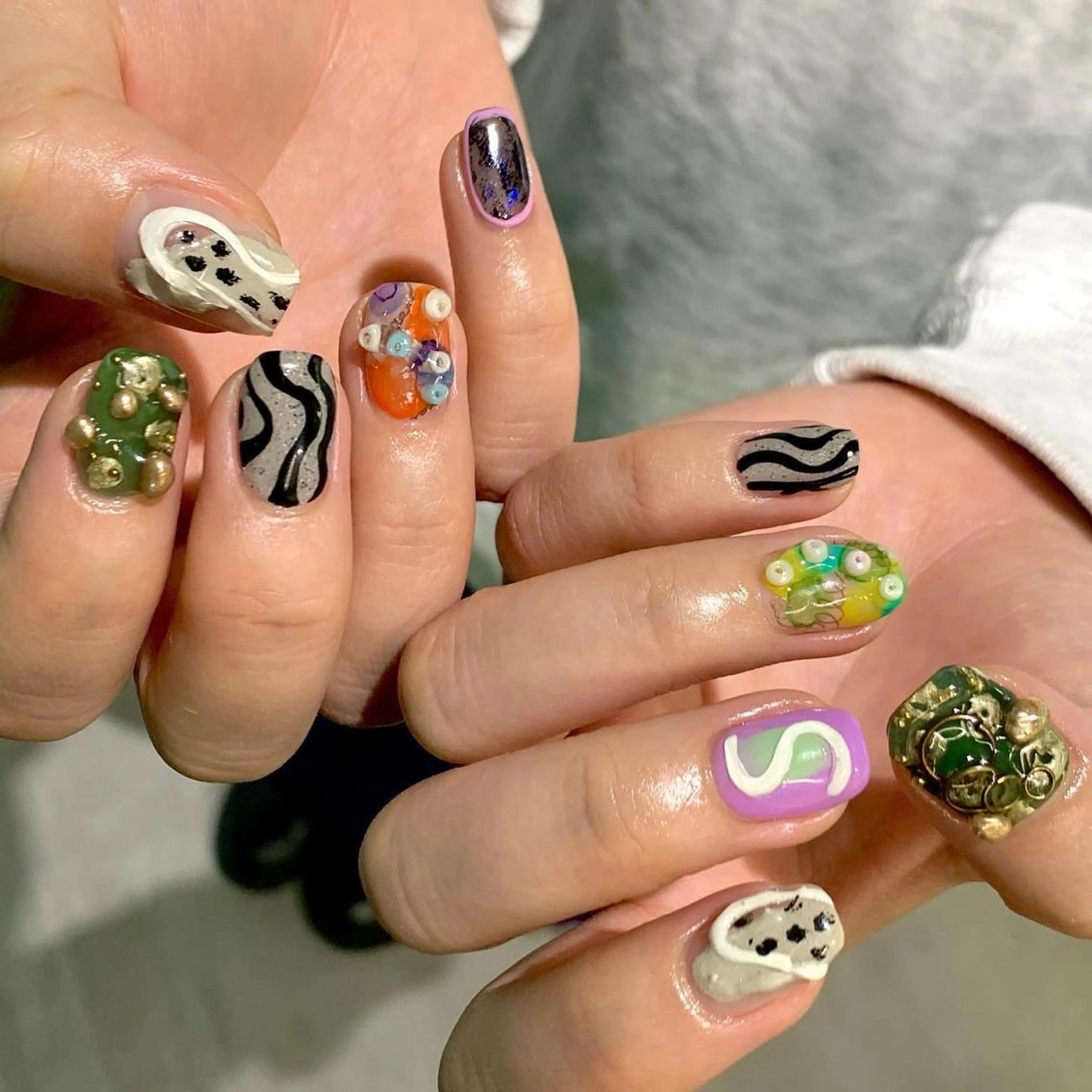 ネイル ハンドネイル ニコネイル下北沢所属・KYOKA🐣 NICOnail🫶のネイルデザイン