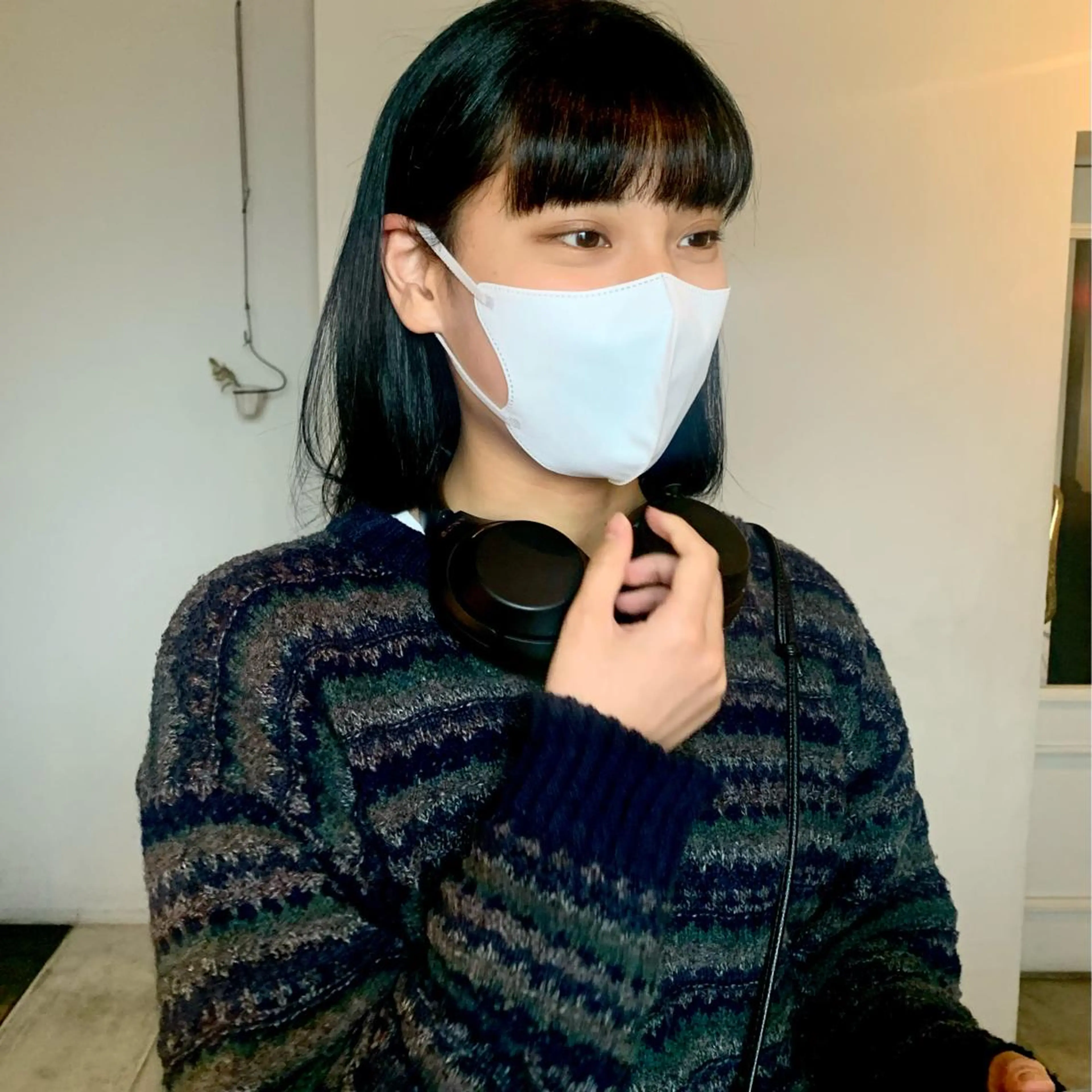 ロング パーマ room3小出 奈央子のヘアスタイル