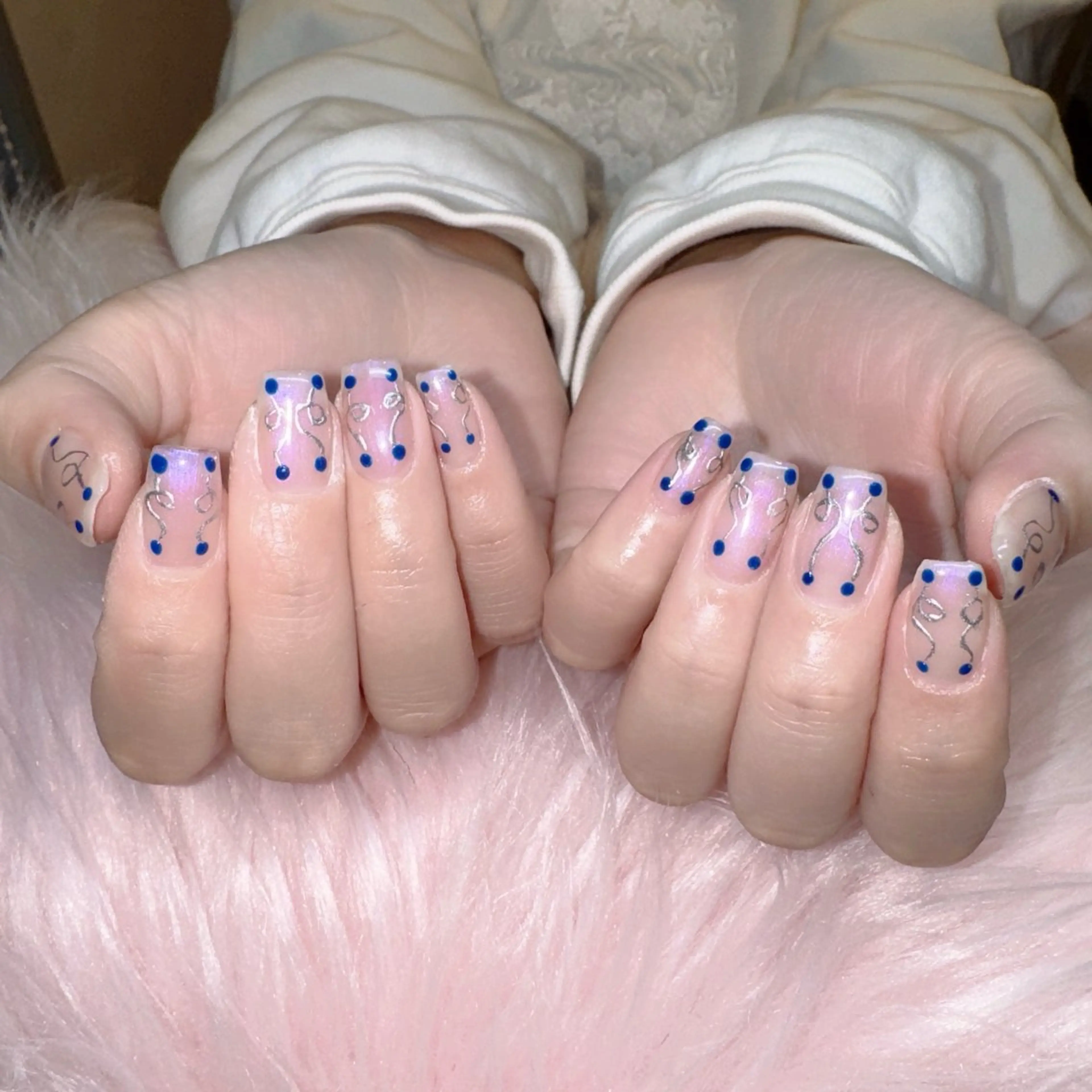 ネイル ハンドネイル RIEKO🍒 ワンホン♡推しネイルのネイルデザイン