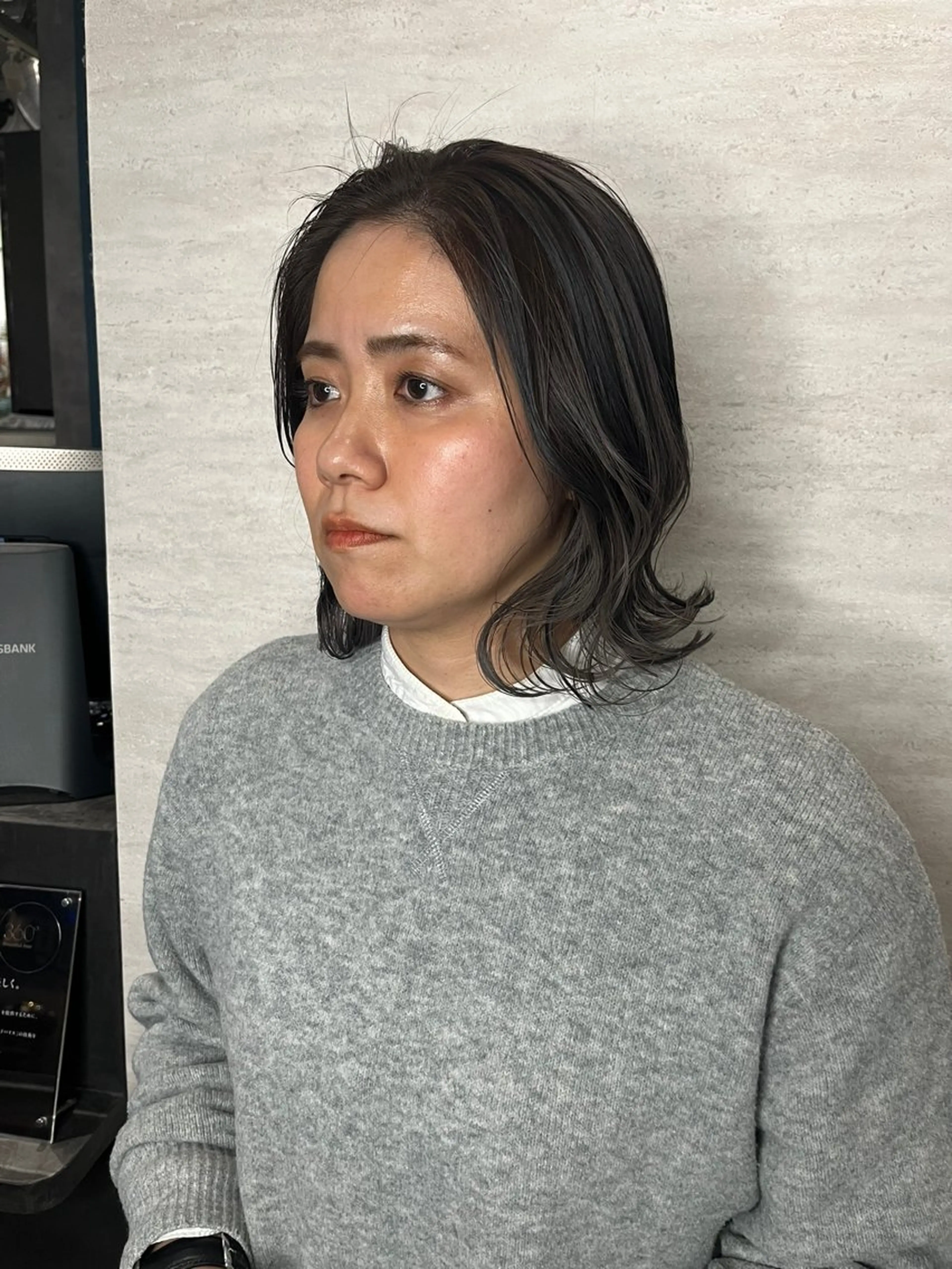 ミディアム カラー ヘアカラー 駅チカ【ali'i】 アリイ花崎友美☘のヘアスタイル