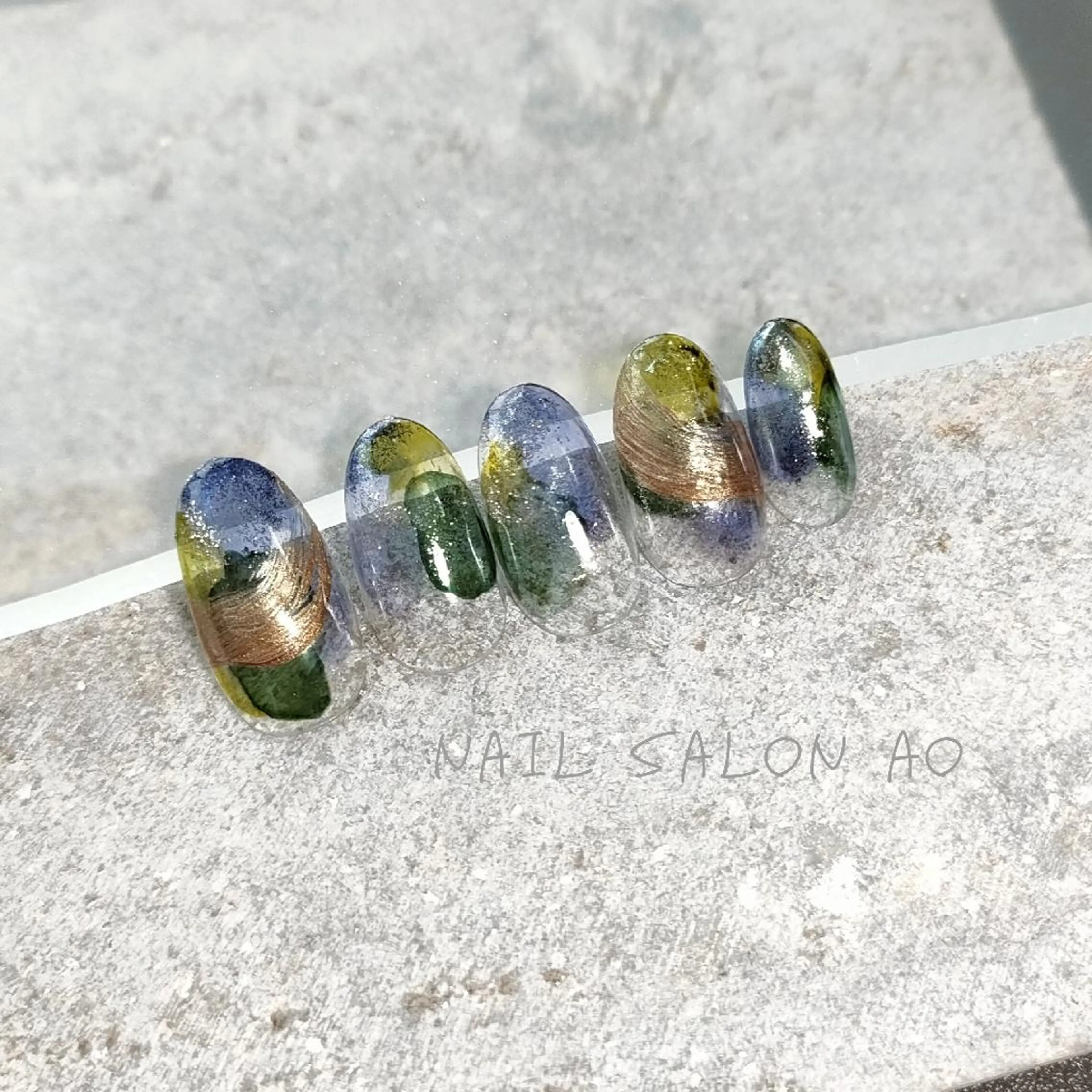 ネイル Nail Salon   AO✳Emiのネイルデザイン