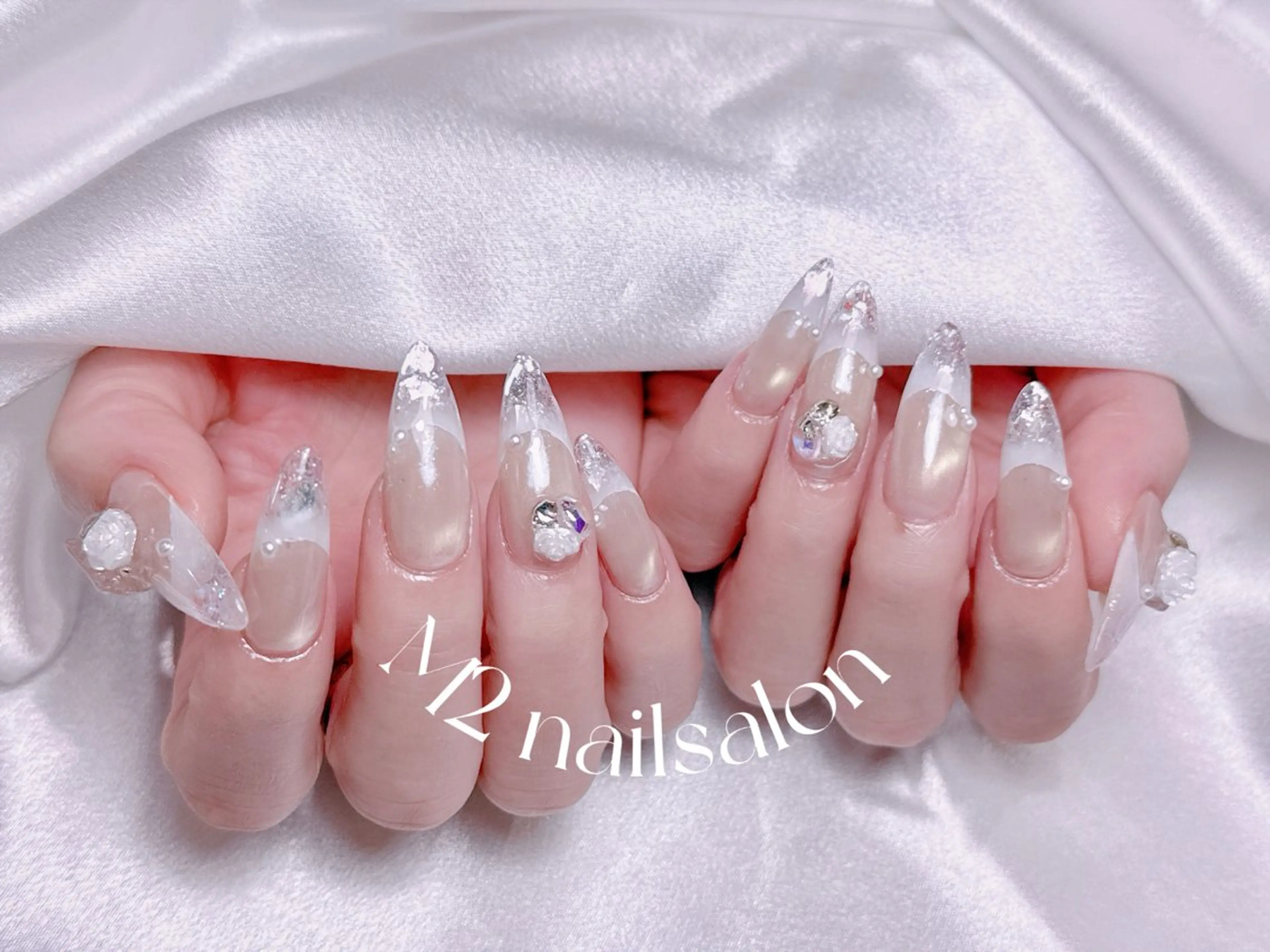 ネイル 長さだし専門店 M2　rikaのネイルデザイン