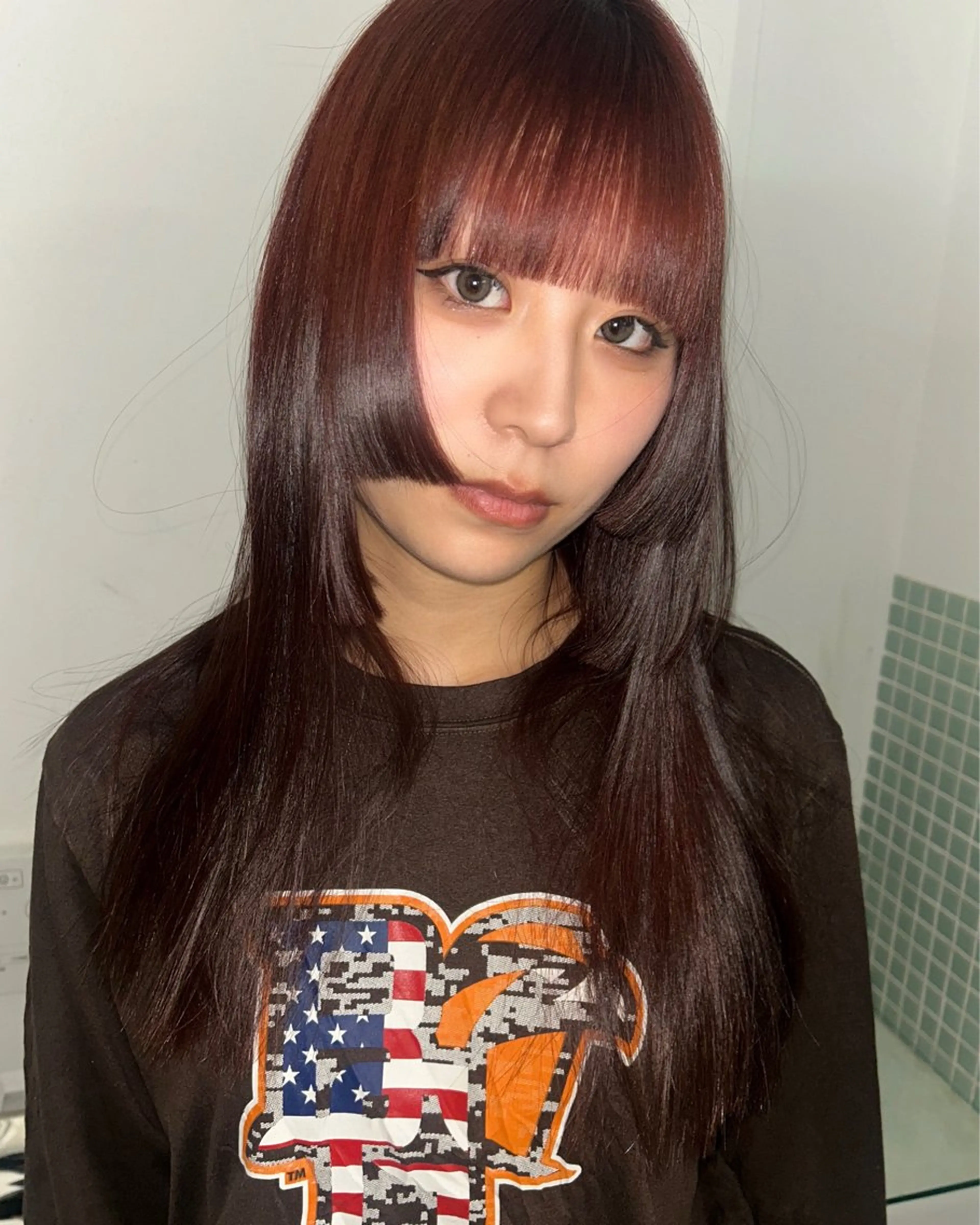 ロング カット hen所属・心斎橋/レイヤー/ ブリーチ/モエのヘアスタイル