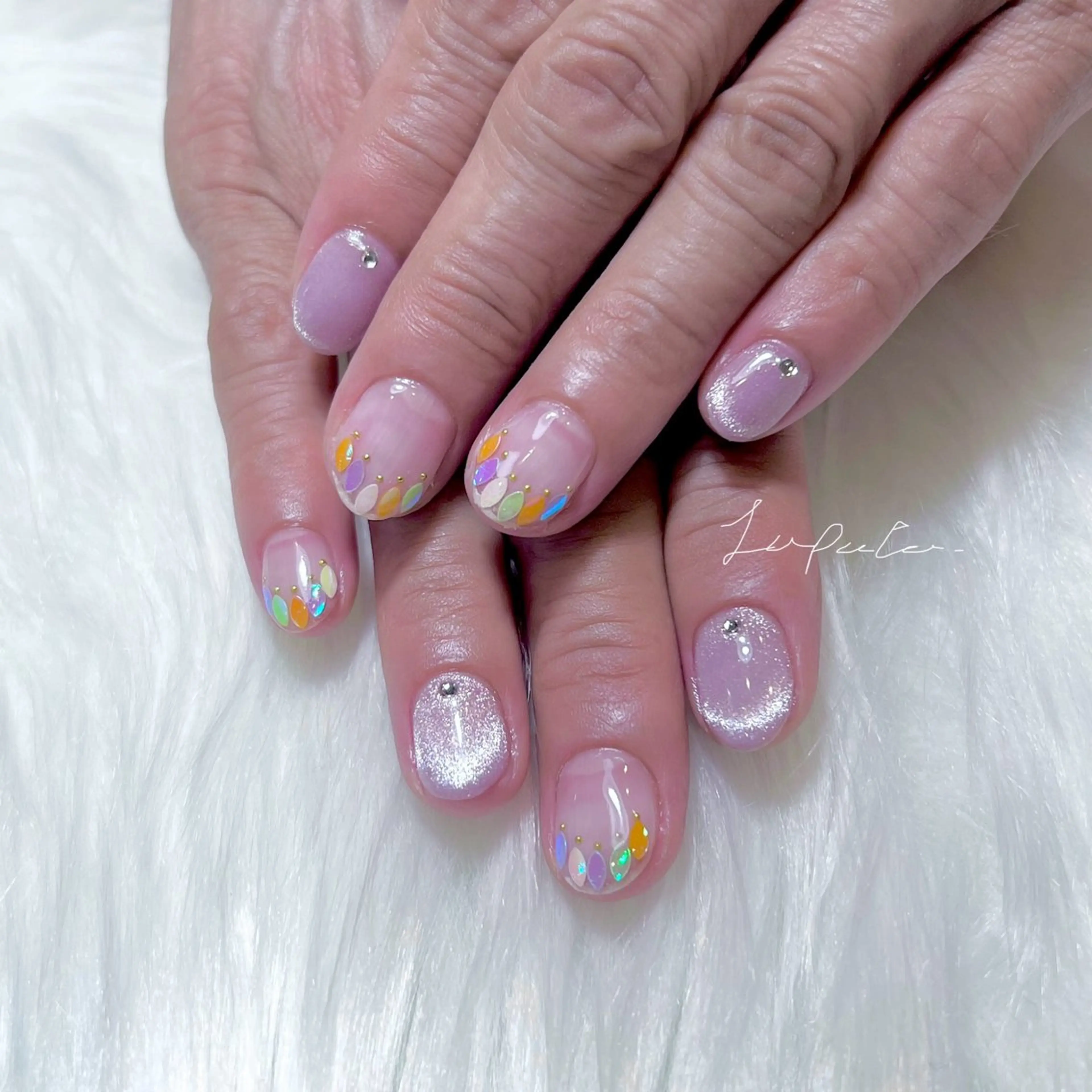 ネイル ハンドネイル ハンドケア LAPUTA nailのネイルデザイン