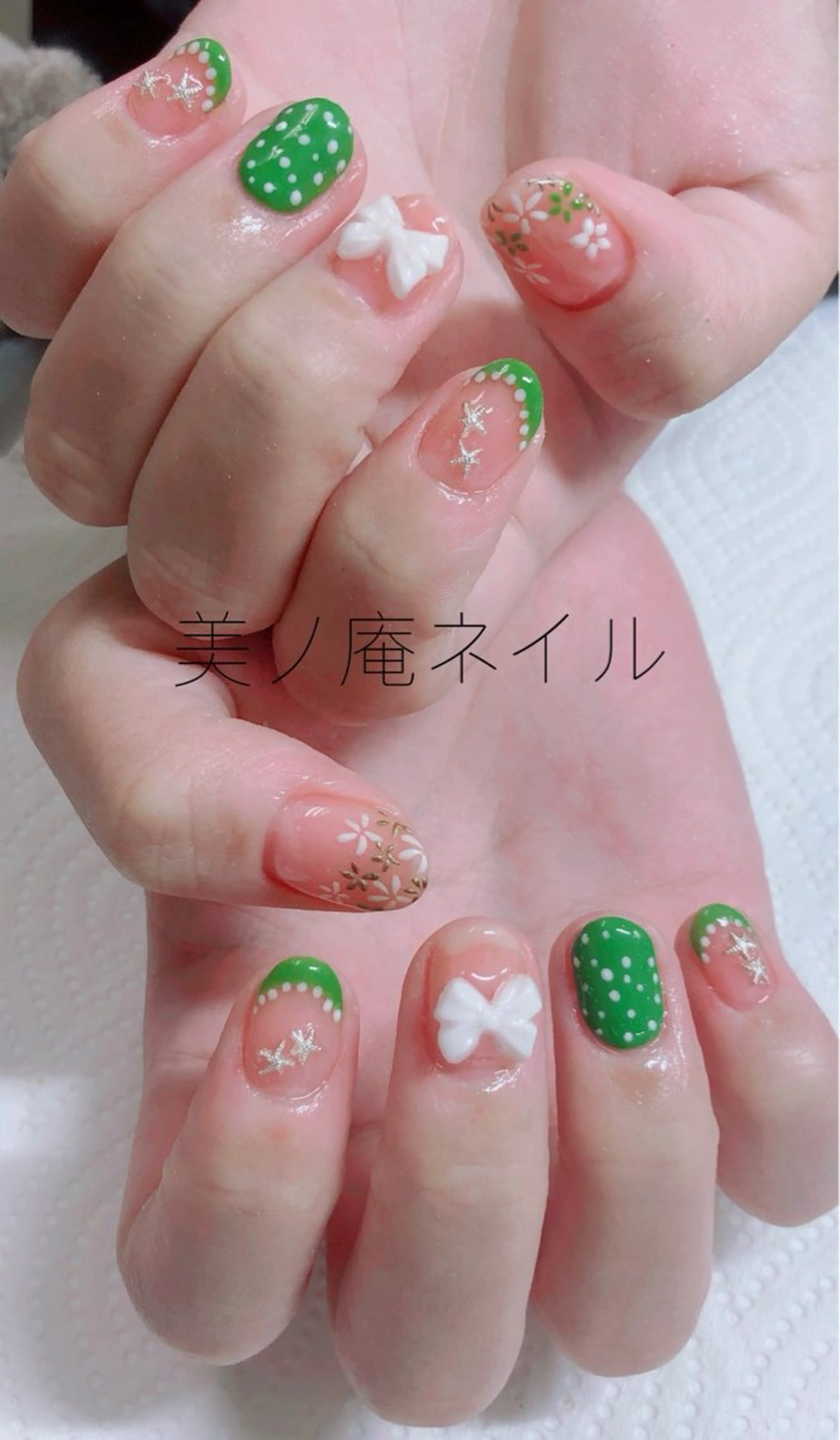 ネイル 美ノ庵ネイルサロン メトロポリタン前店のネイルデザイン