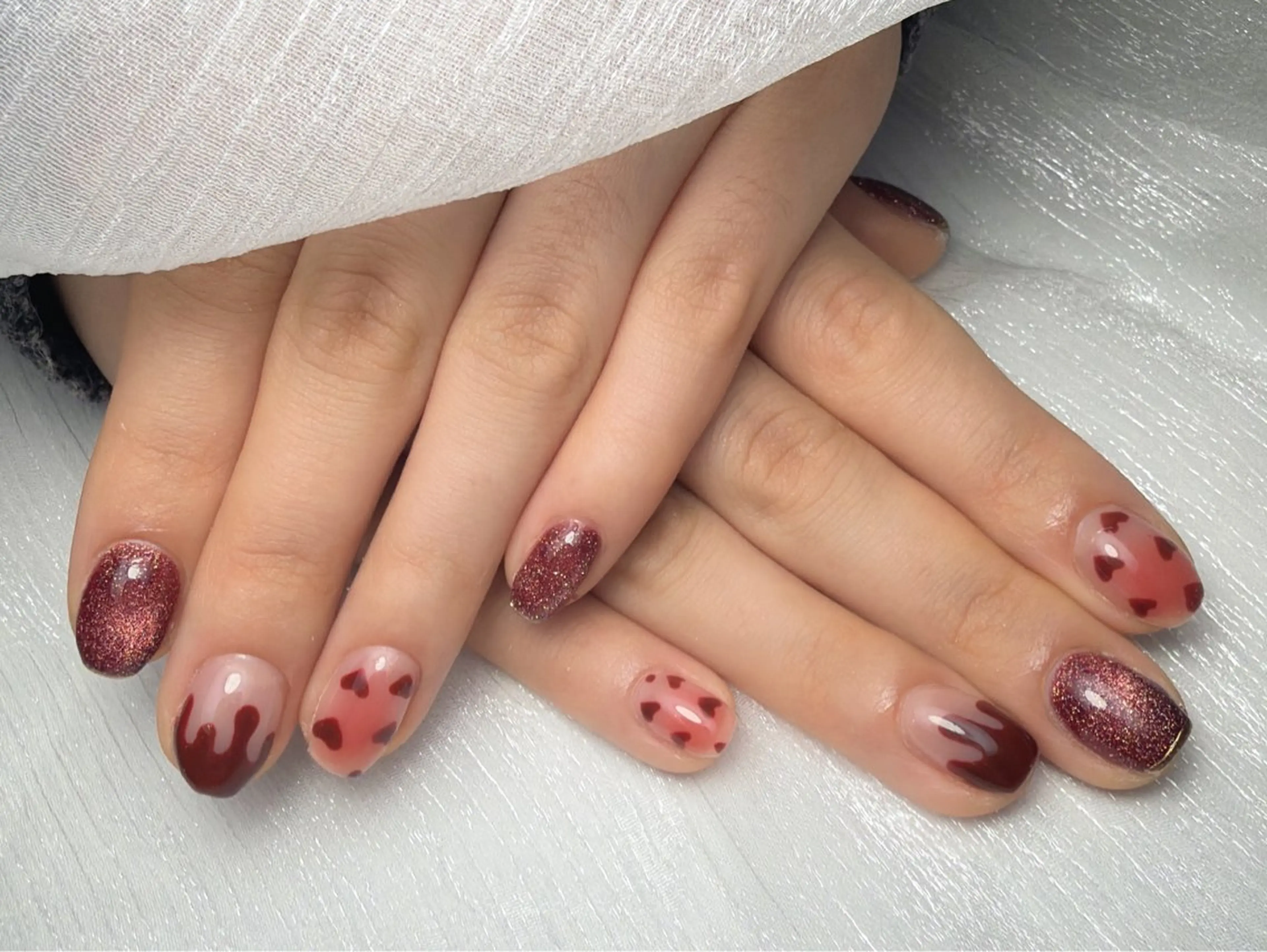 ネイル ハンドネイル オーラ ネイルサロンのネイルデザイン