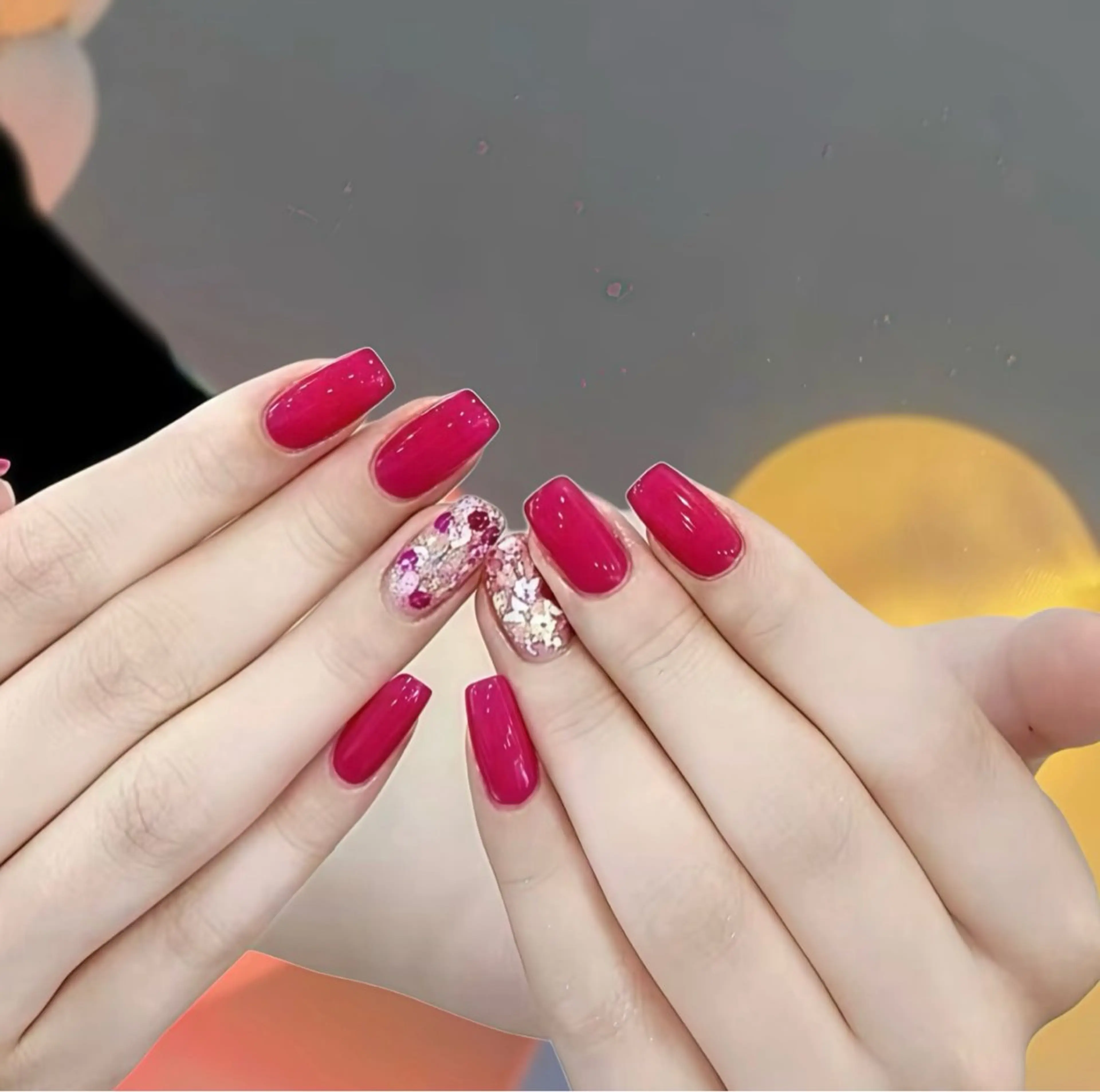 ネイル ハンドネイル H3 Nail Tsuki🦋💙のネイルデザイン