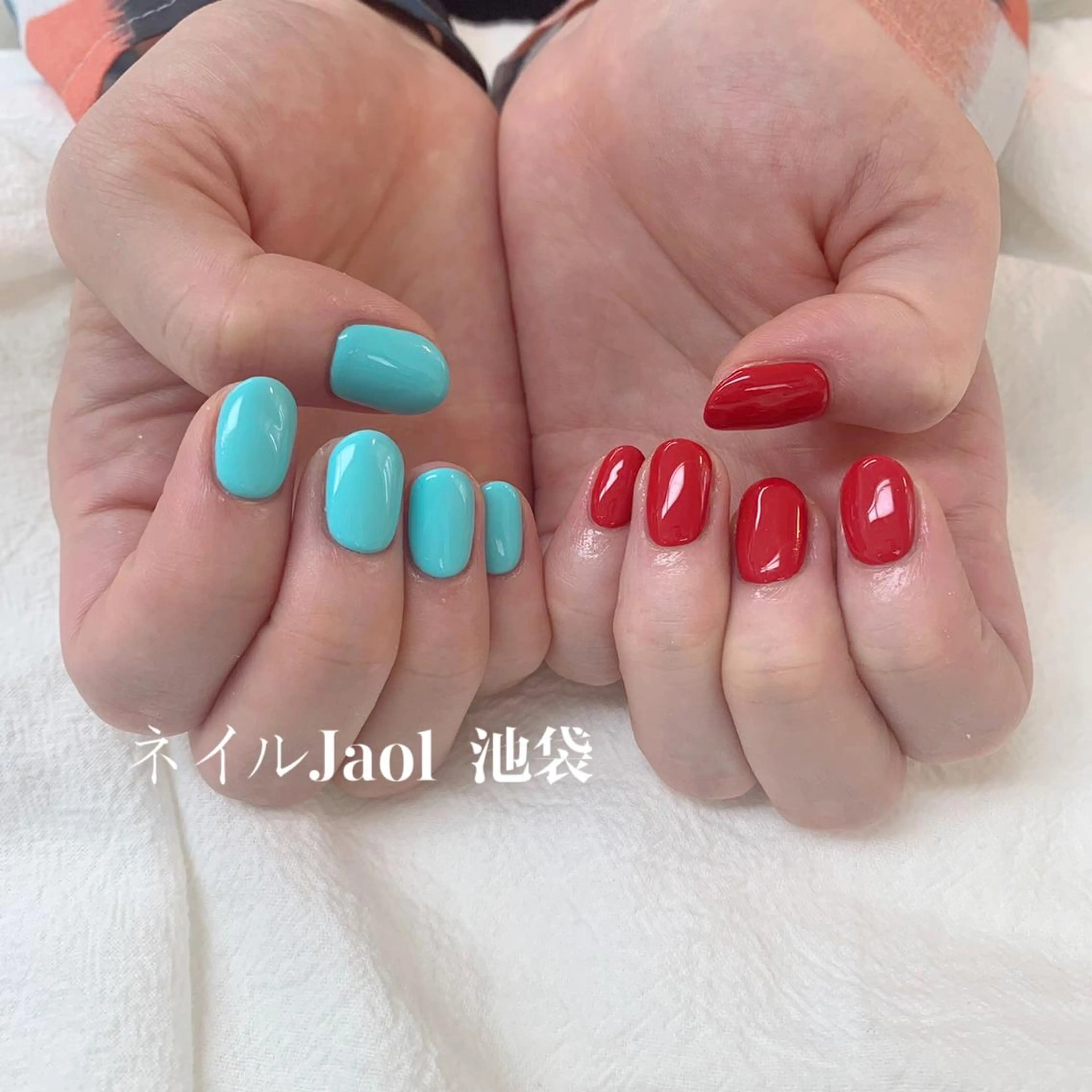 ショート ハンドネイル nail jaol池袋店所属・ネイルJaol 池袋のネイルデザイン