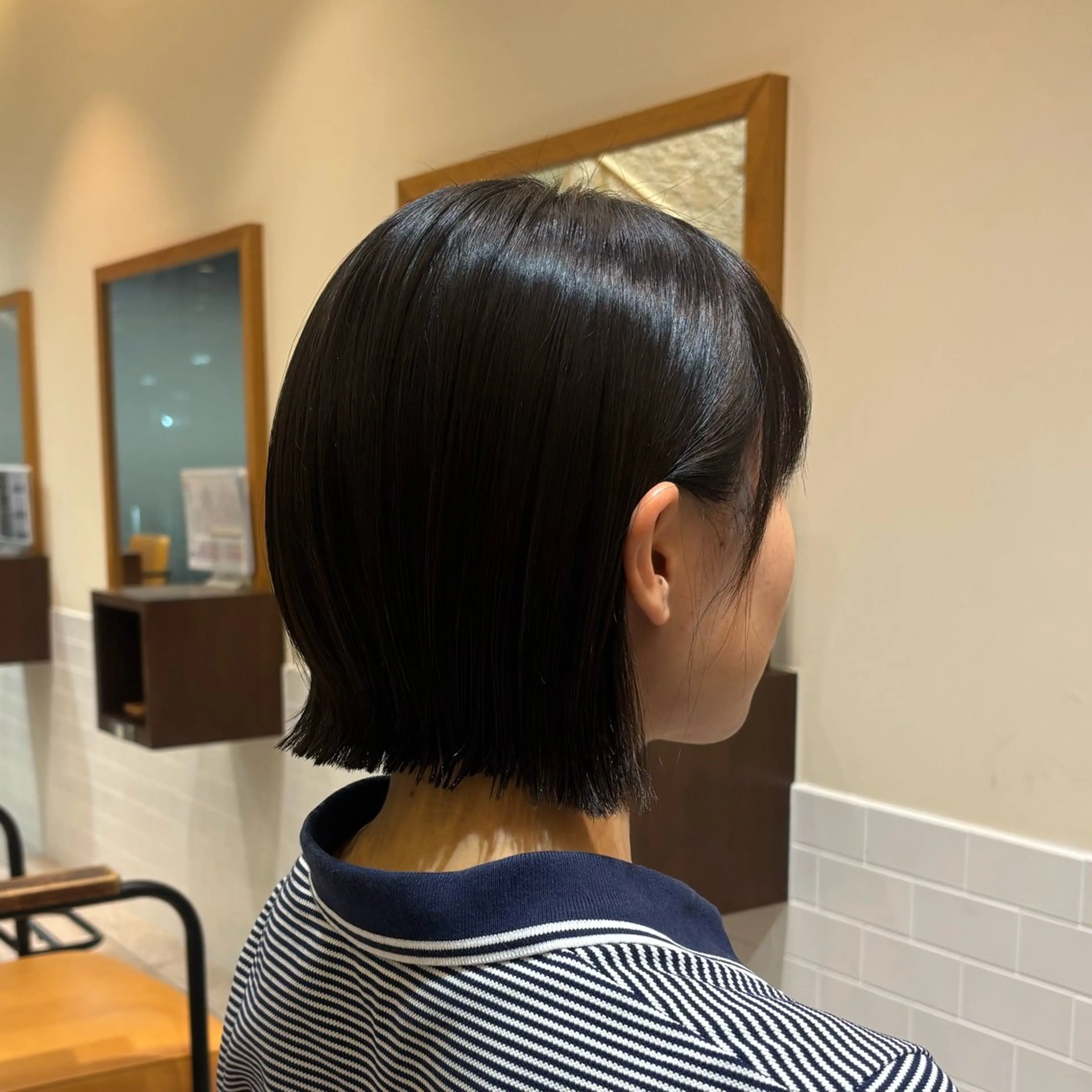 ショート ボブ くびれヘア カット RISAKO🏁 ショート/ボブのヘアスタイル