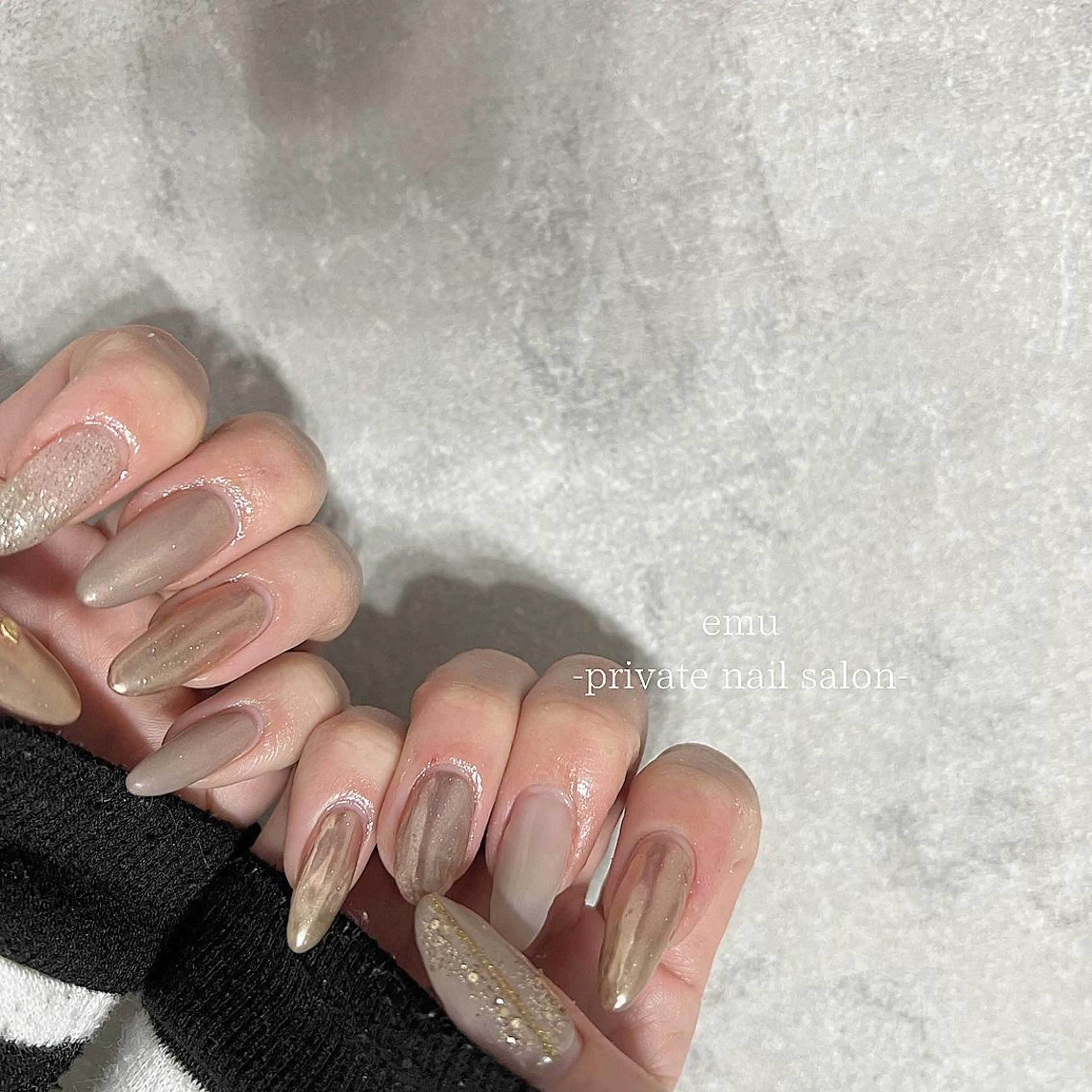 ネイル アートネイル emu nailのネイルデザイン