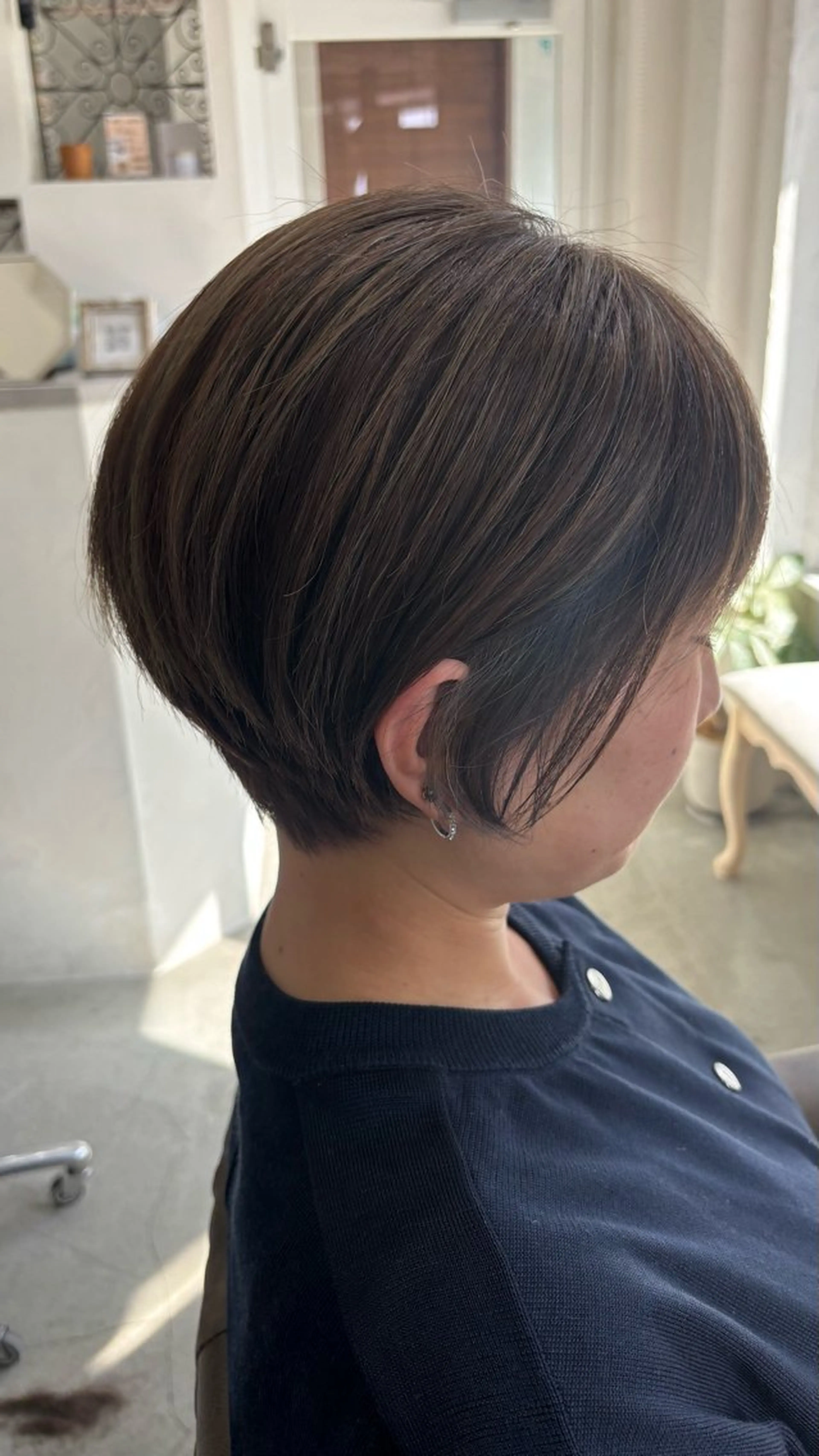 ショート カラー ショート・パーマ・デ ザインカラー/むつみのヘアスタイル