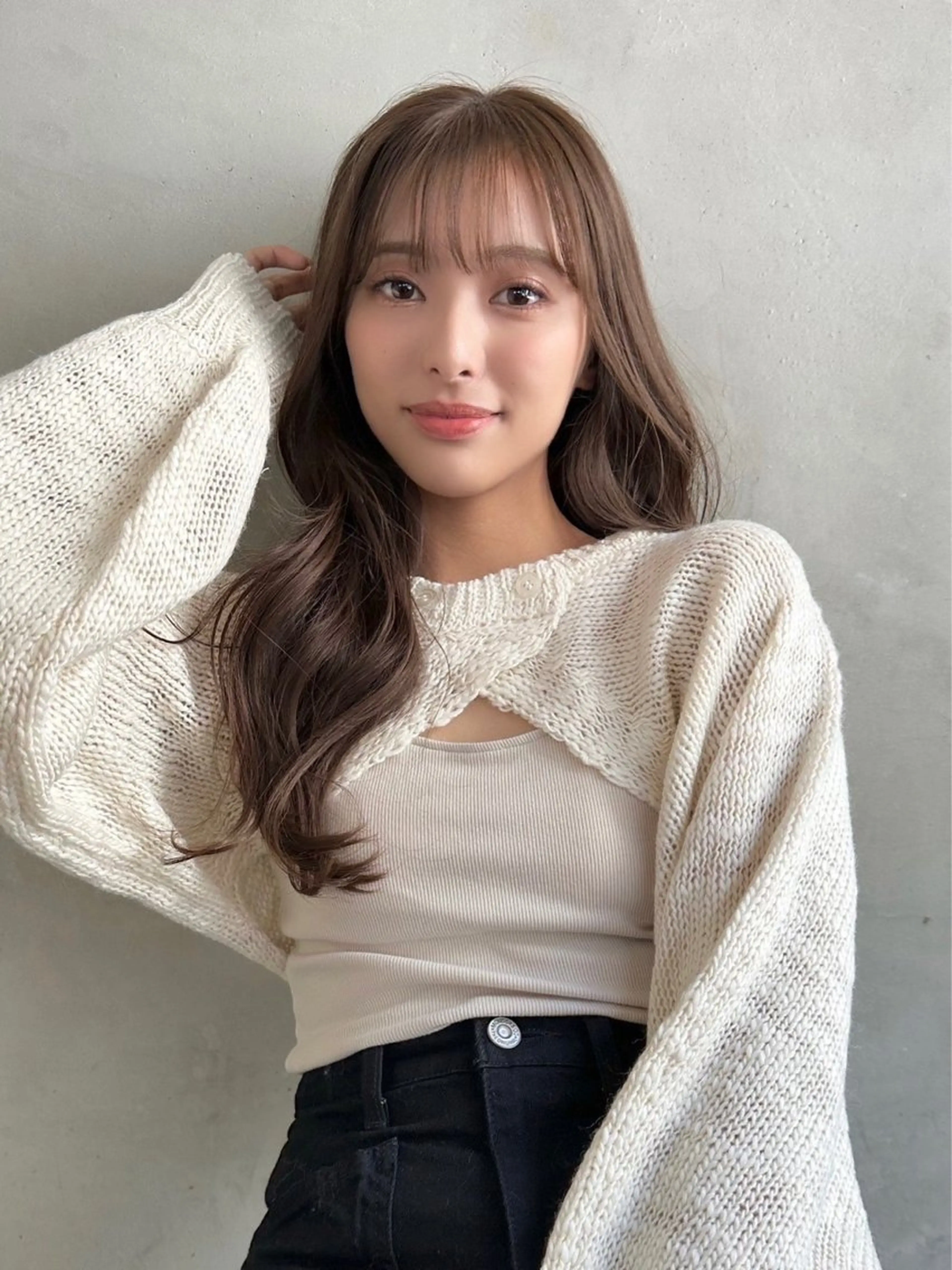 セミロング カラー カット ヘアカラー トリートメント 🎨デザイン🥇 美髪・艶髪　日暮千敬のヘアスタイル