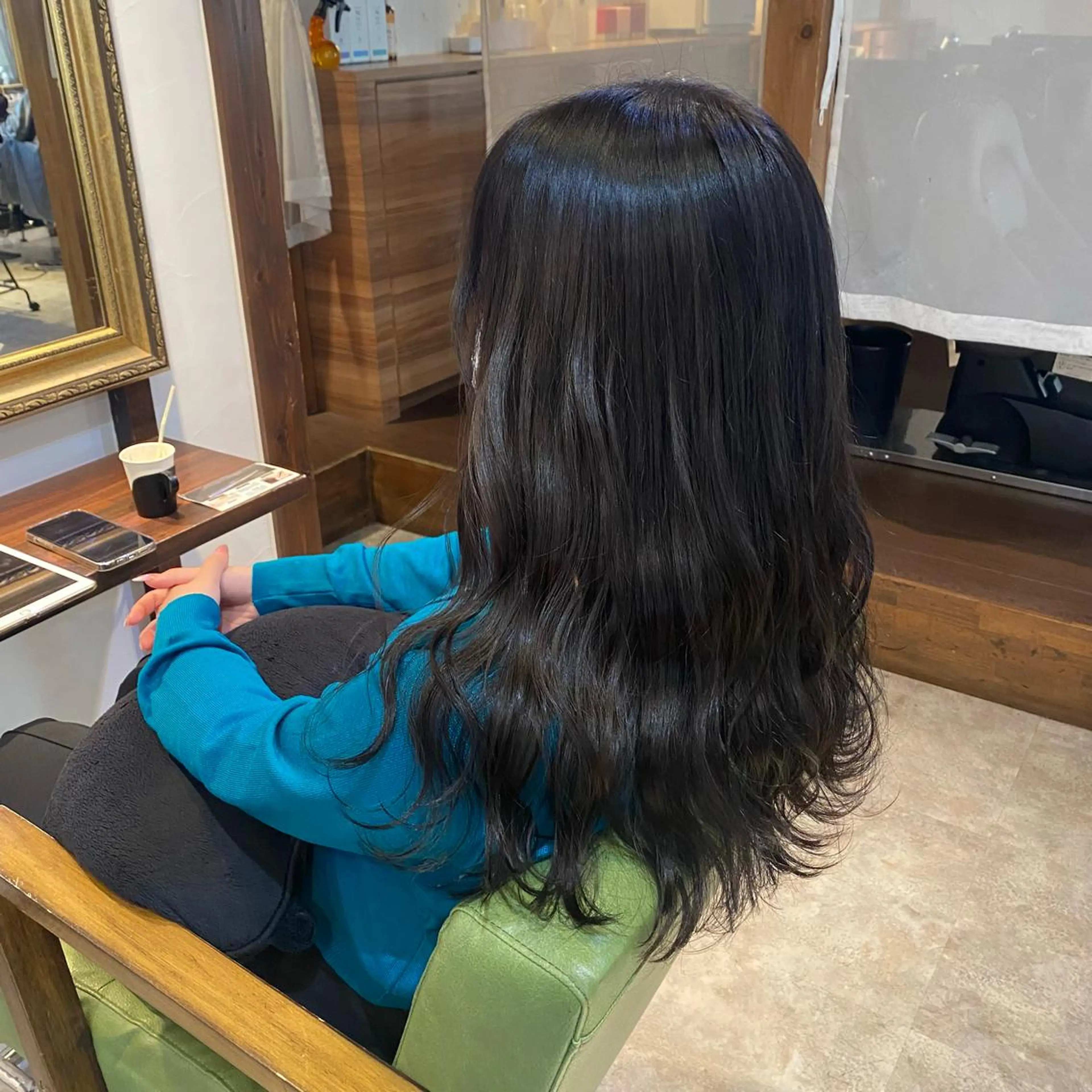 ロング カラー カット ヘアカラー トリートメント 🫧透明感カラー 🫧 ジルバ清水南海のヘアスタイル