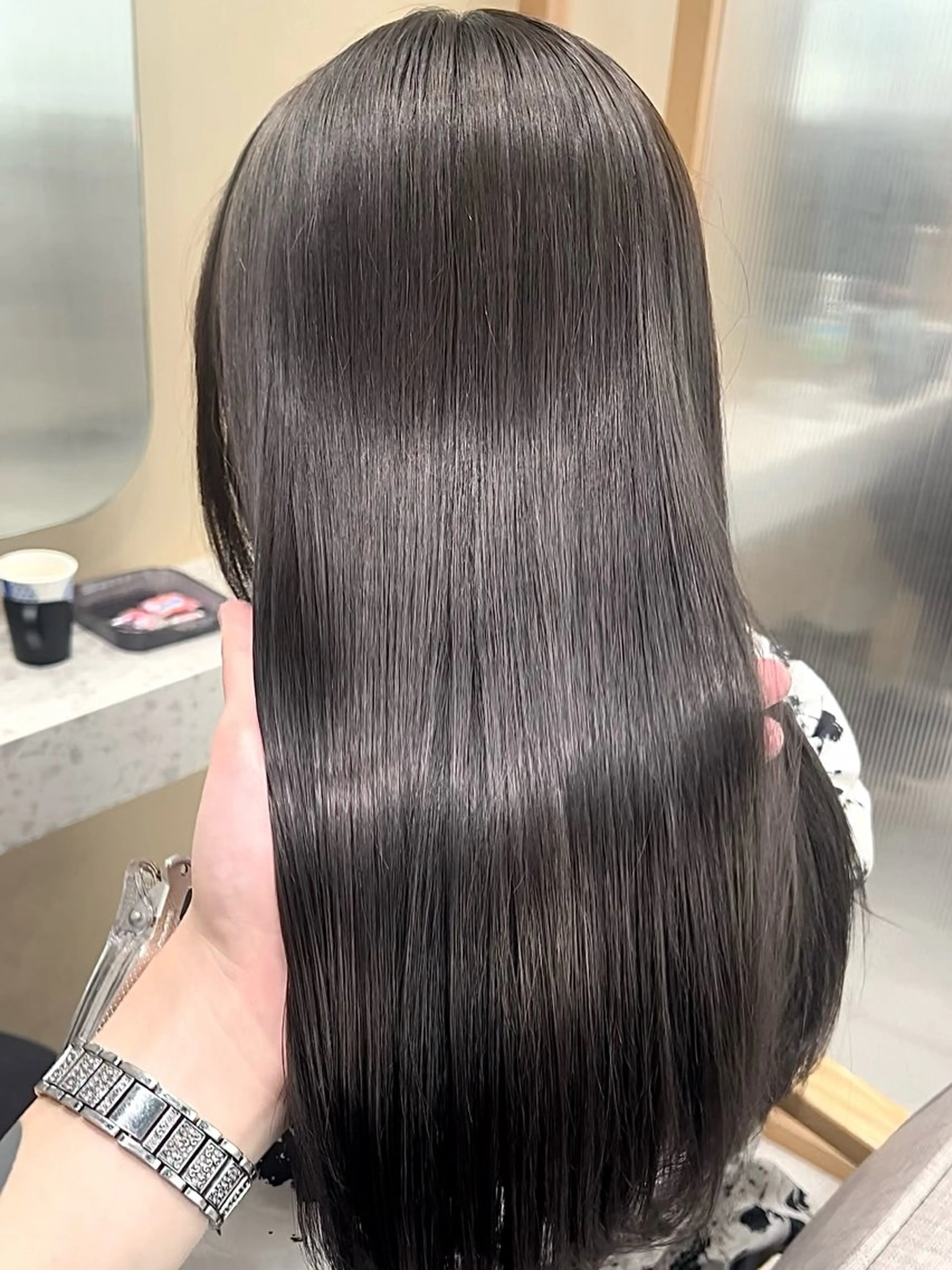 ロング 髪質改善 トリートメント ヘアカラー トリートメント 💎髪質改善/艶髪 💎mizuki💎のヘアスタイル